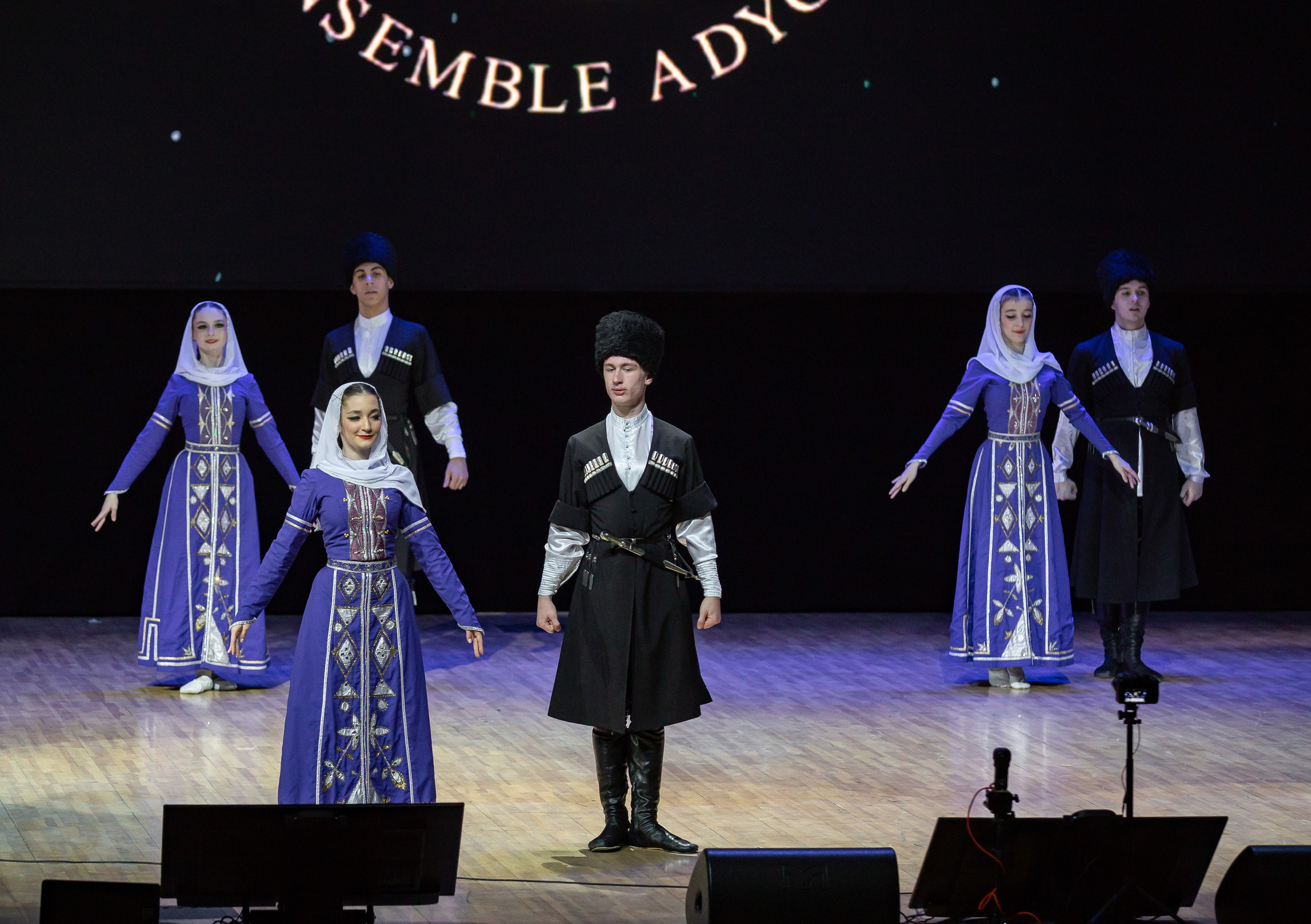 Юбилейный концерт танцевального коллектива «Адыги». Репортажный фотограф в Москве