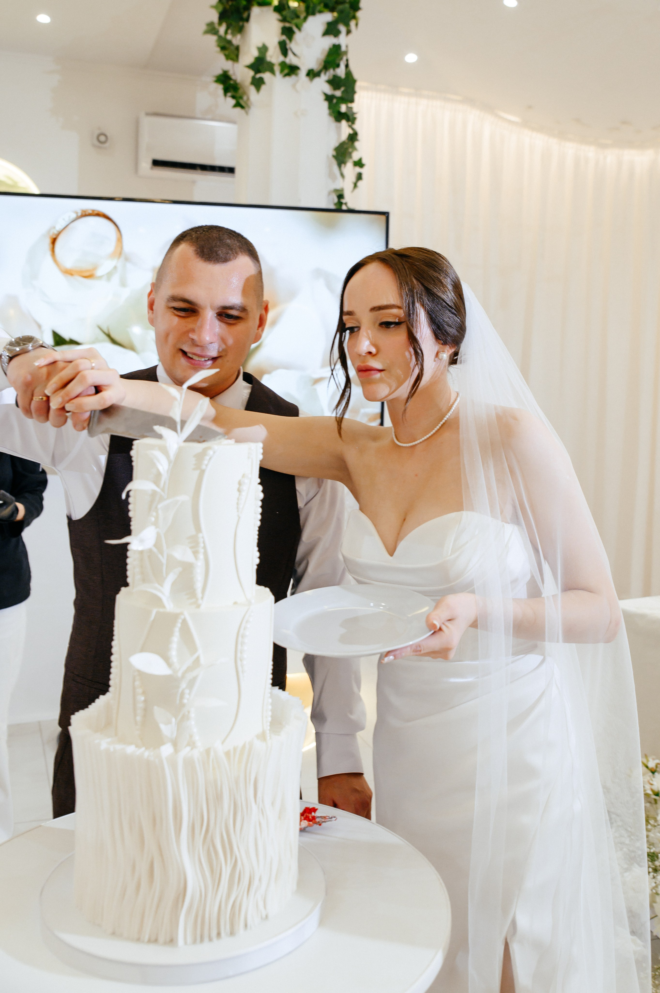 Свадебная фотосъёмка банкета 