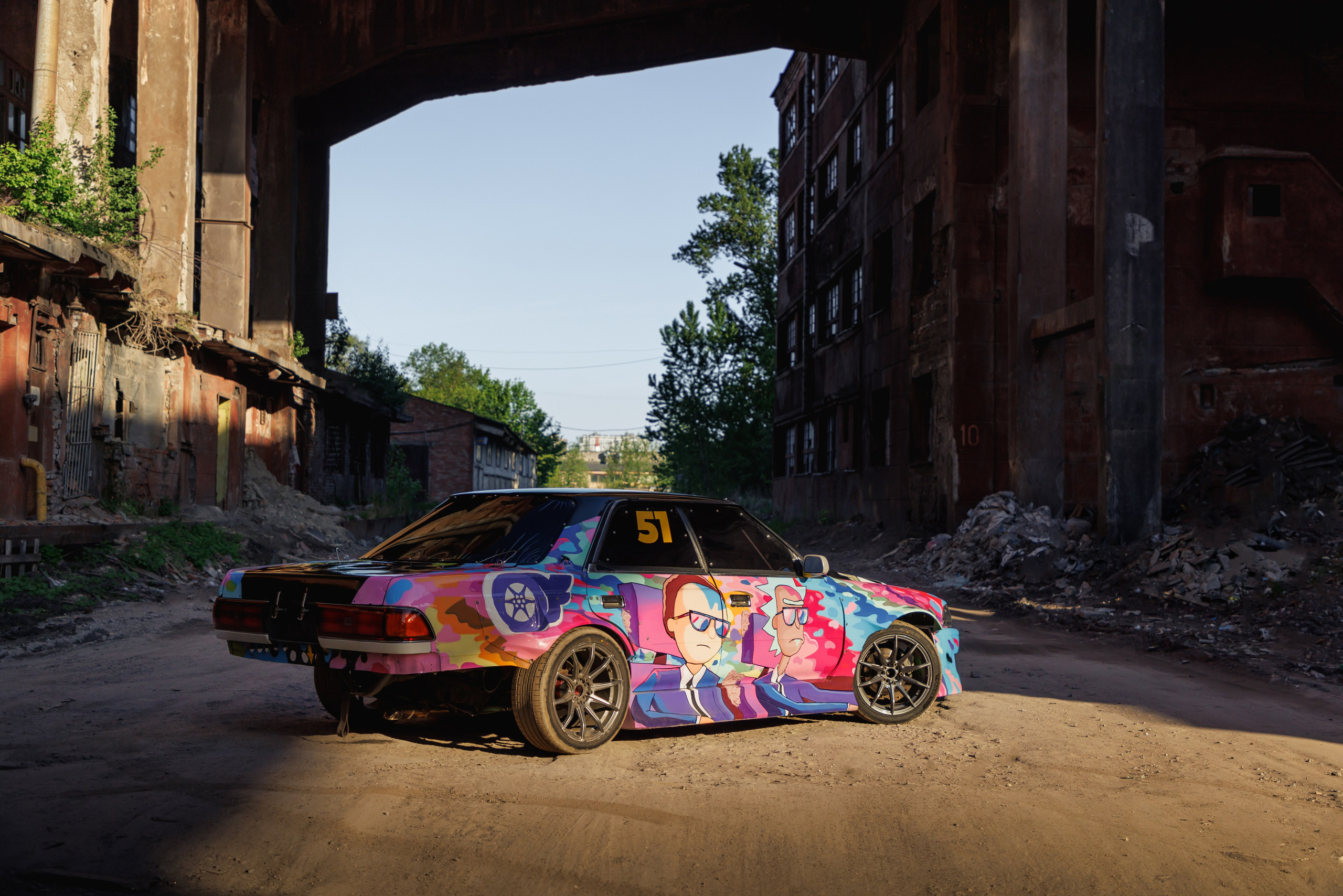 Toyota Chaser 81. Автомобильный фотограф в Санкт-Петербурге — Илья Kaseone_1