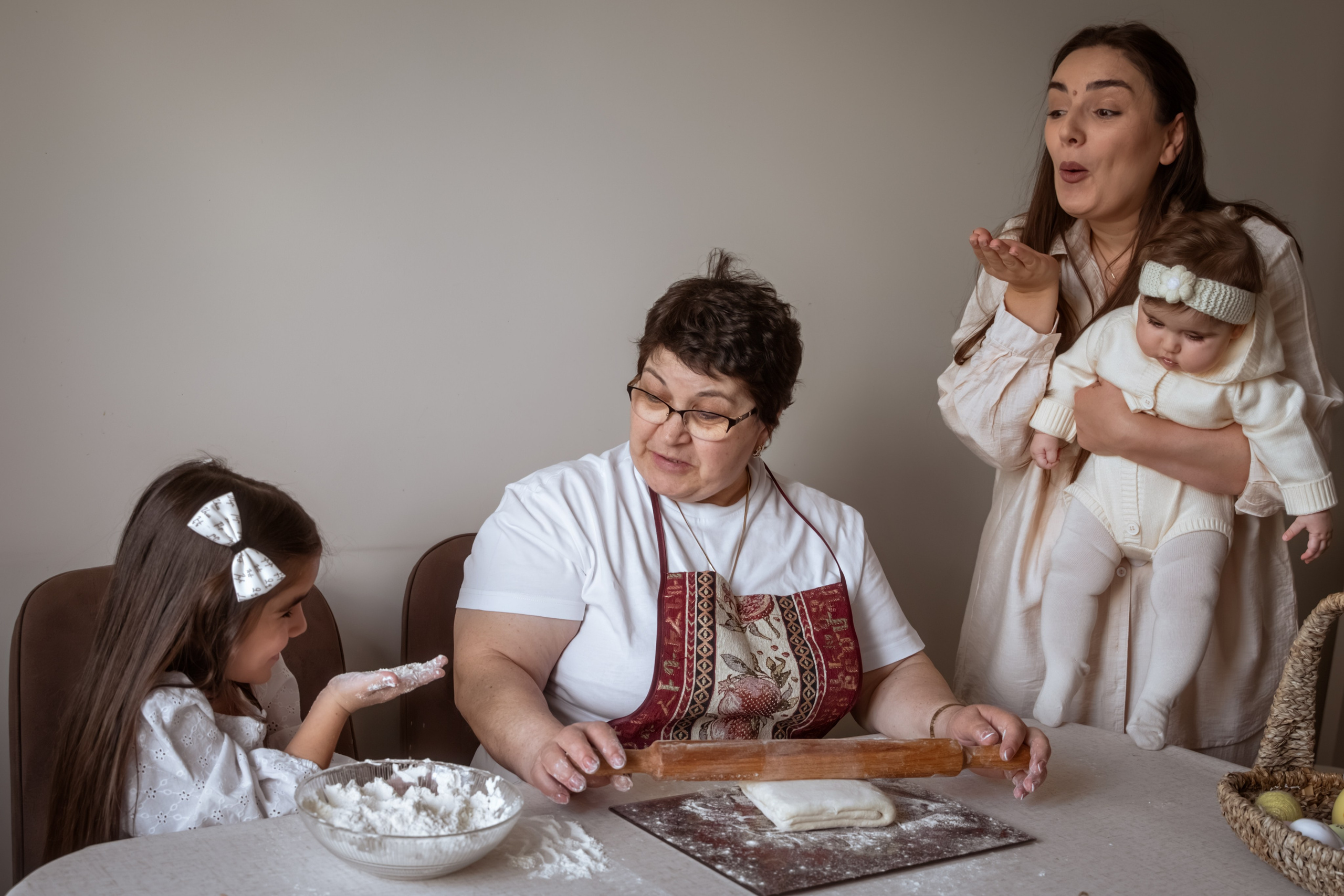 Пасхальная семейная фотосессия в&nbsp;Москве