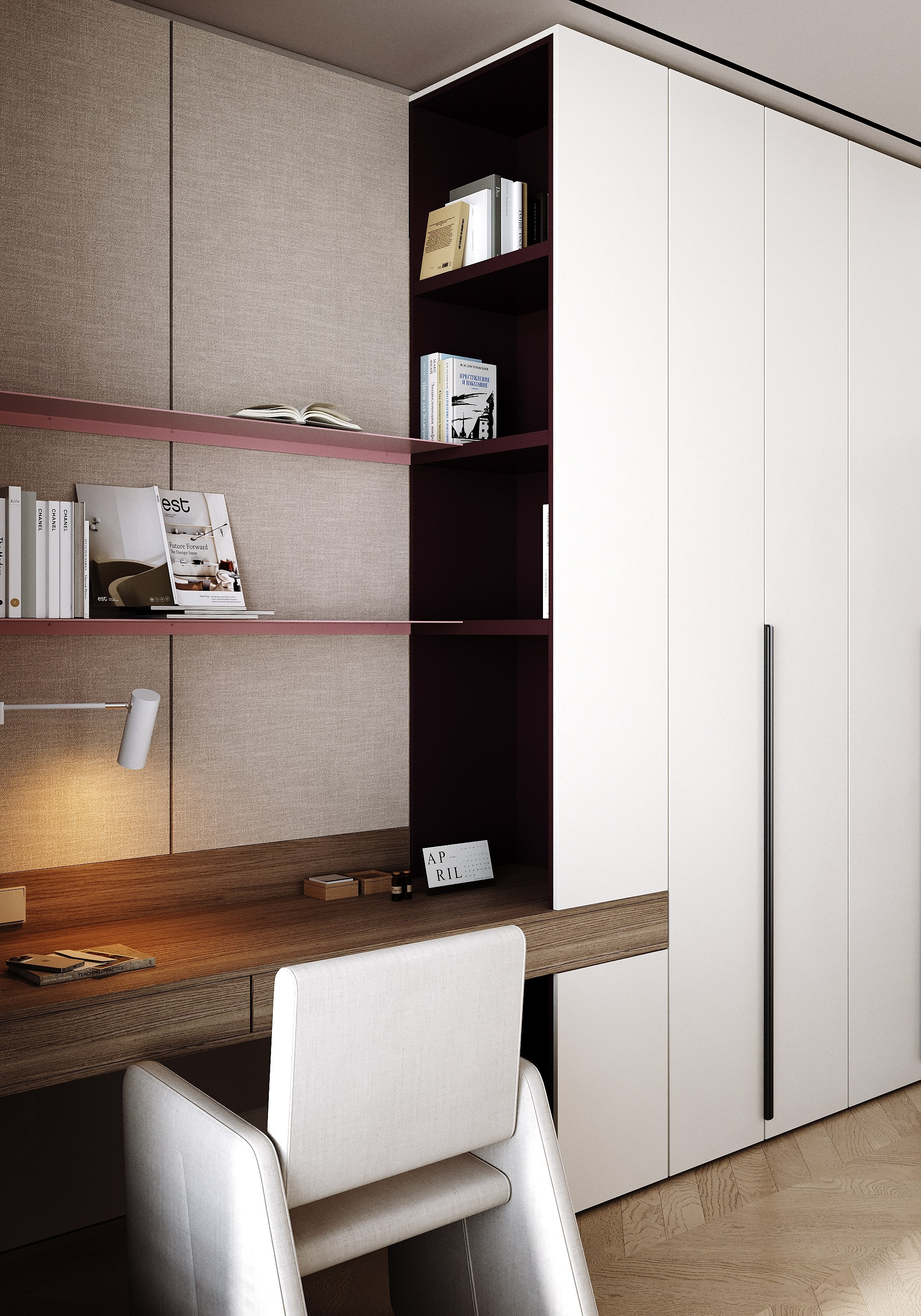 Частный дом 160 м². Визуализации интерьера