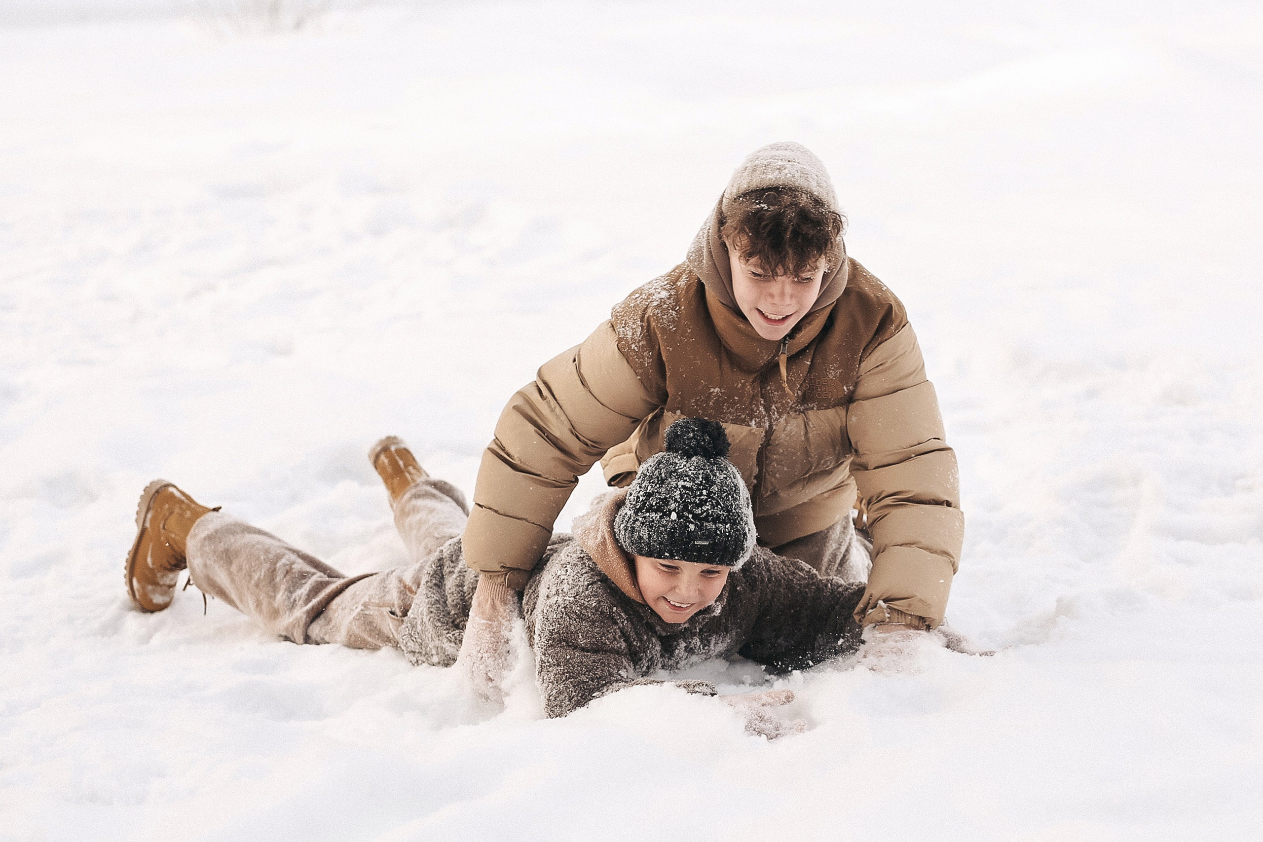 Кристина, Виктор, Марк, Тима и Люси, зимняя история. Семейный фотограф в Москве Марина Петра