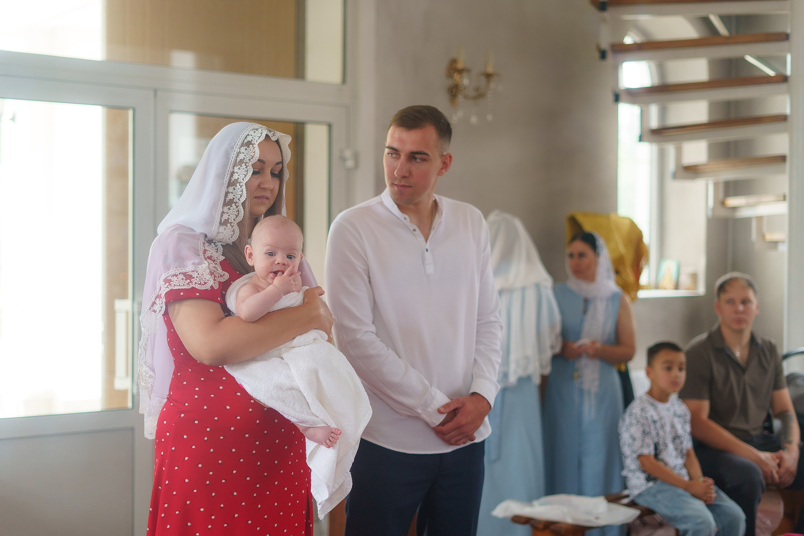 Крещение, г. Кропоткин, Храм Петра и Павла. Семейный и детский фотограф в Гулькевичи, Кропоткине