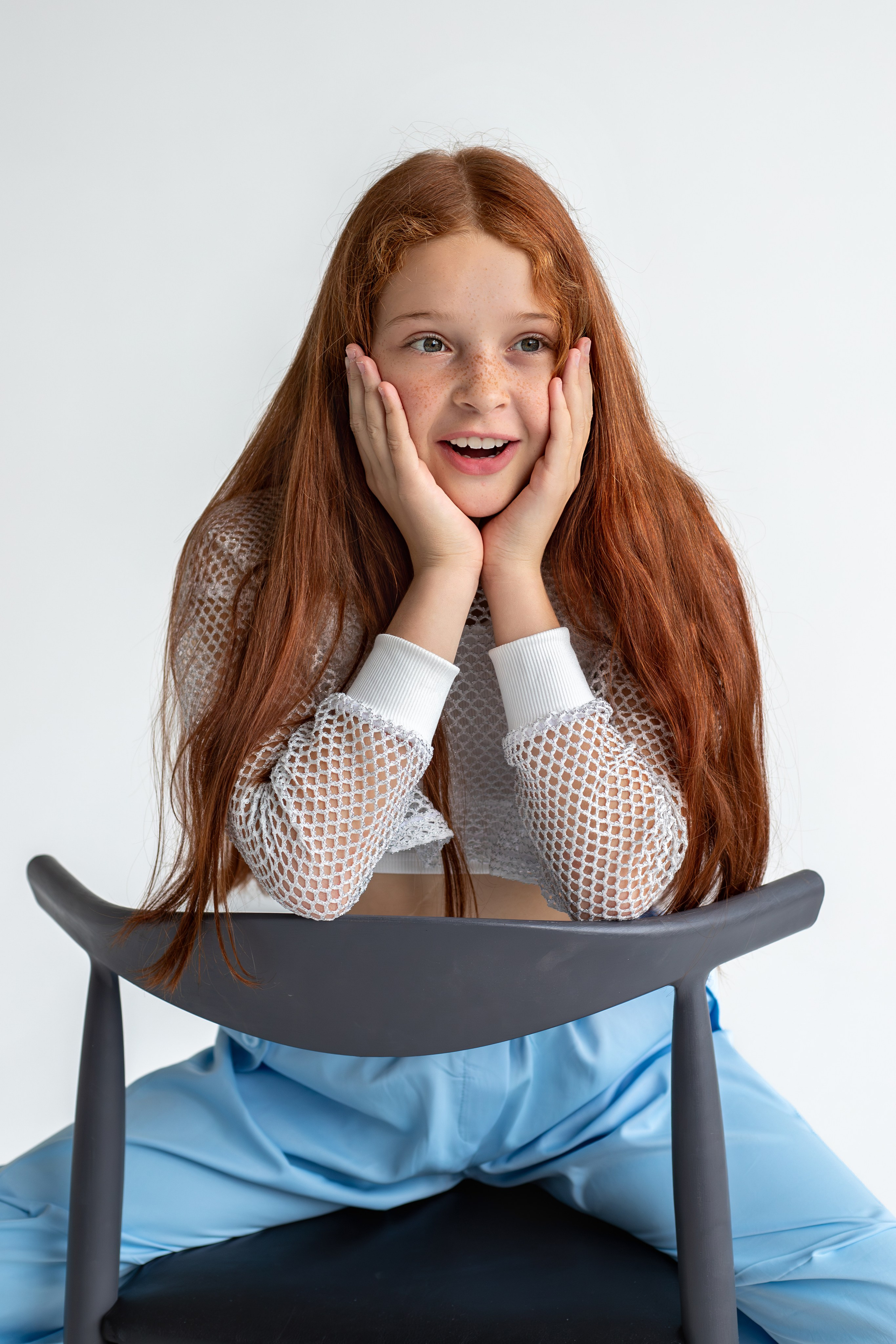 Циклорама. Модельное портфолио. Фотограф в Москве