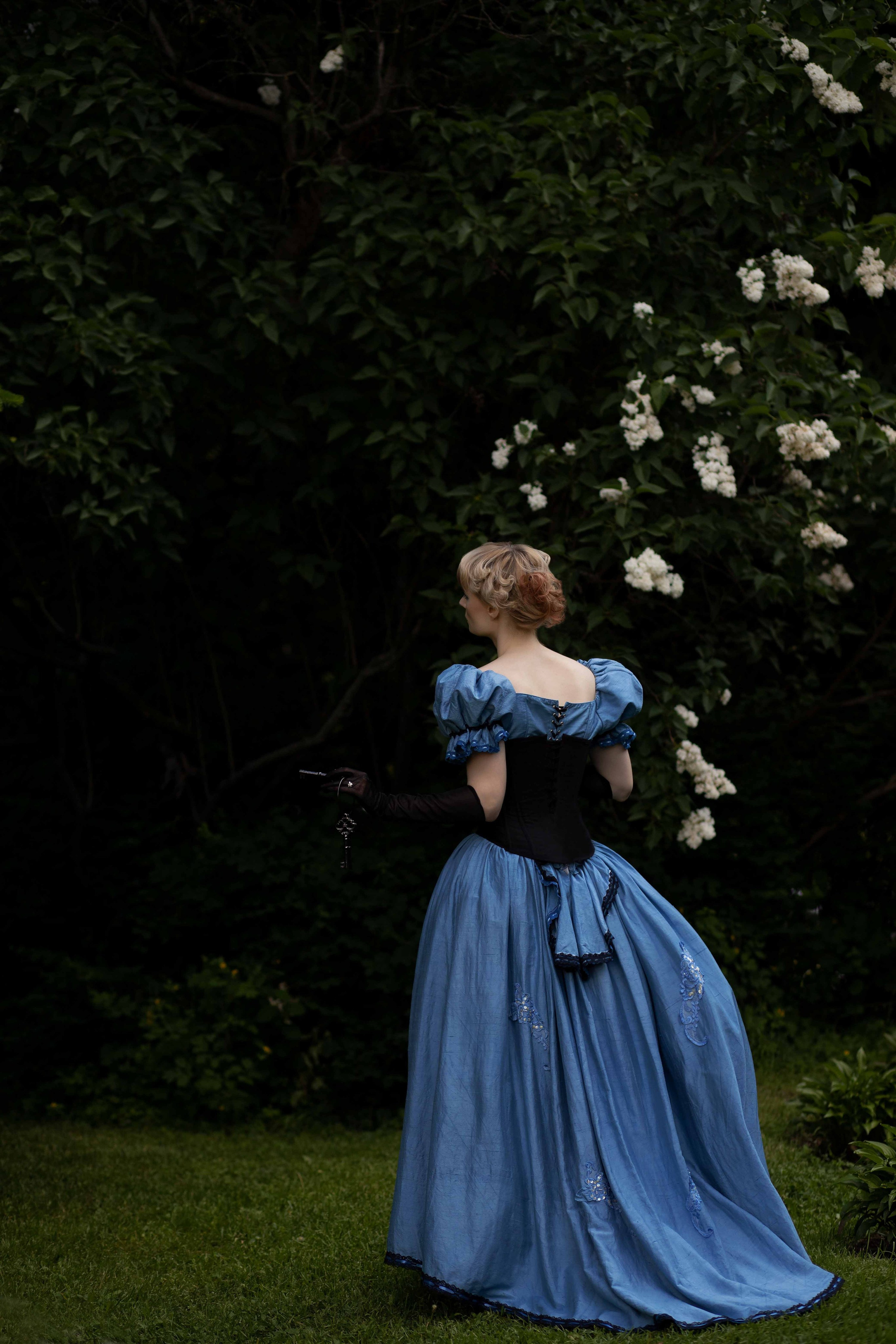 Таинственный сад. Художественная винтажная фотография