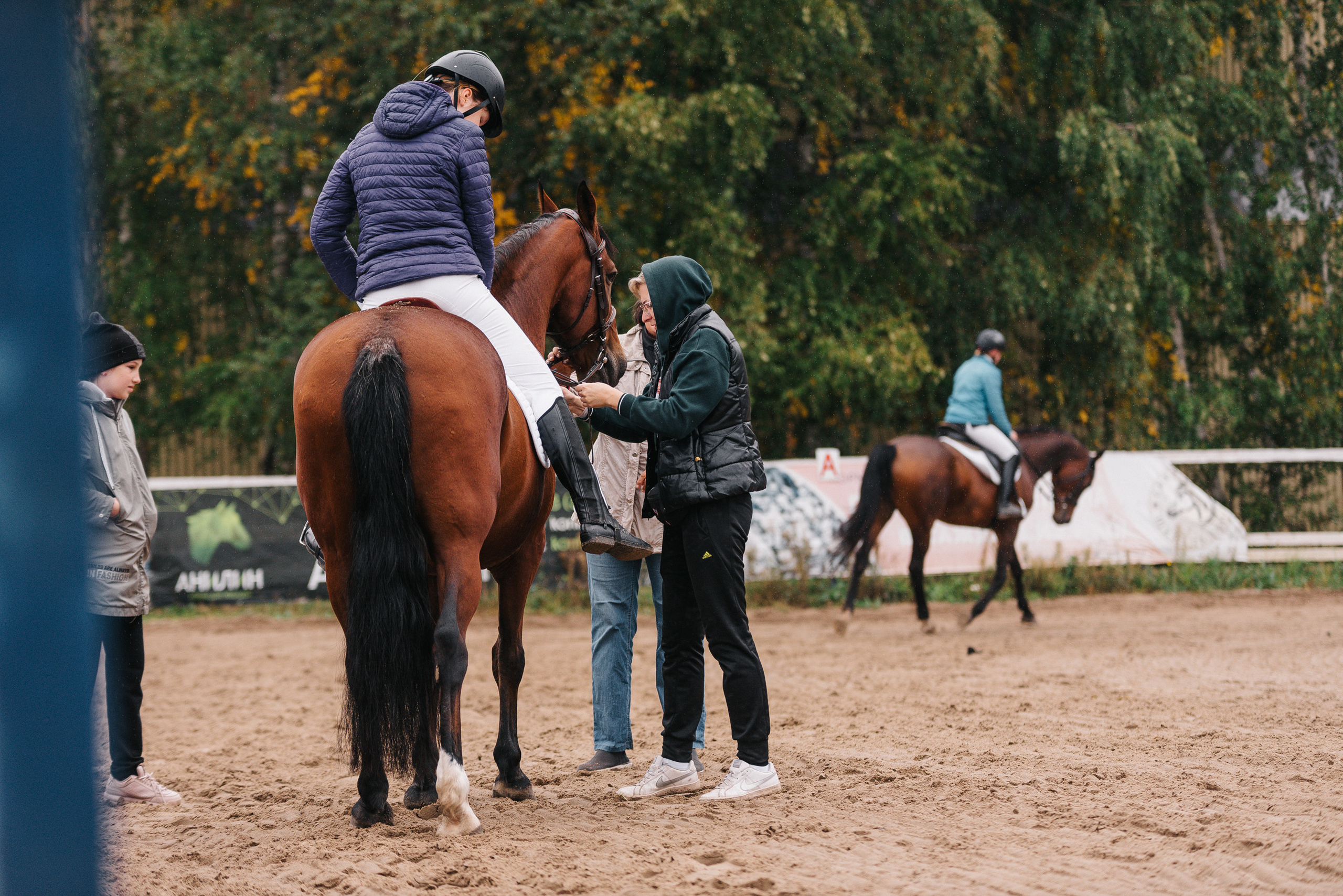 КСК Росинант. Клубные соревнования-выездка. Фотограф Рязань