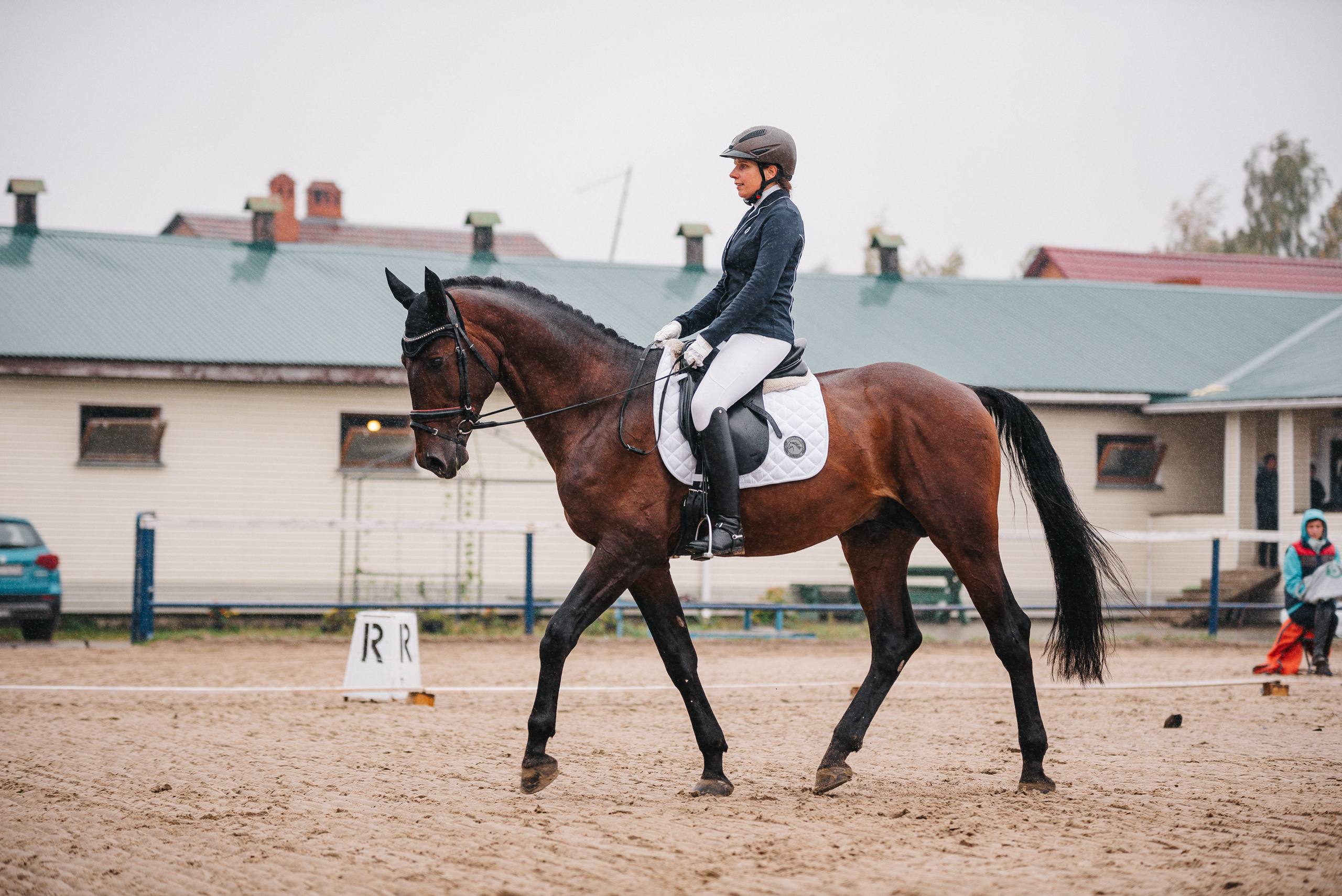 КСК Росинант. Клубные соревнования-выездка. Фотограф Рязань