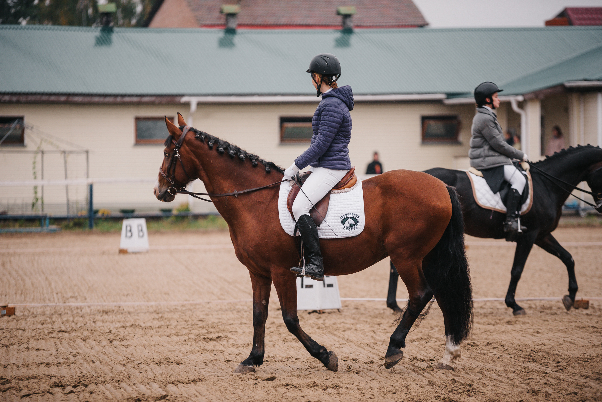 КСК Росинант. Клубные соревнования-выездка. Фотограф Рязань