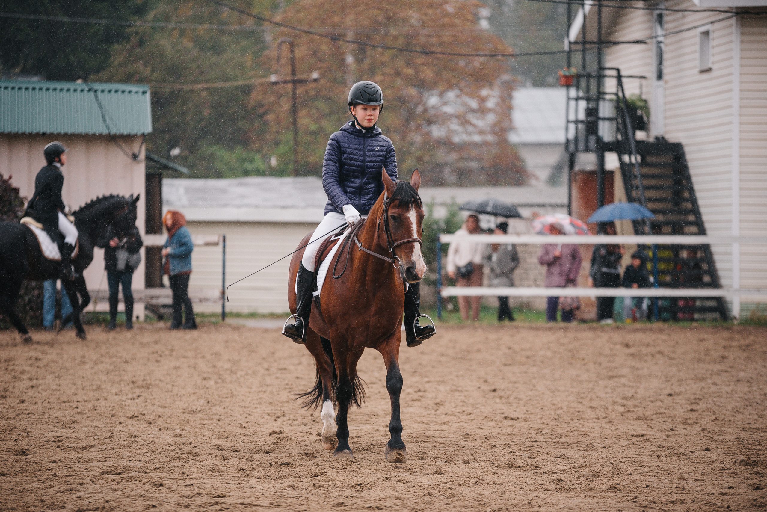 КСК Росинант. Клубные соревнования-выездка. Фотограф Рязань