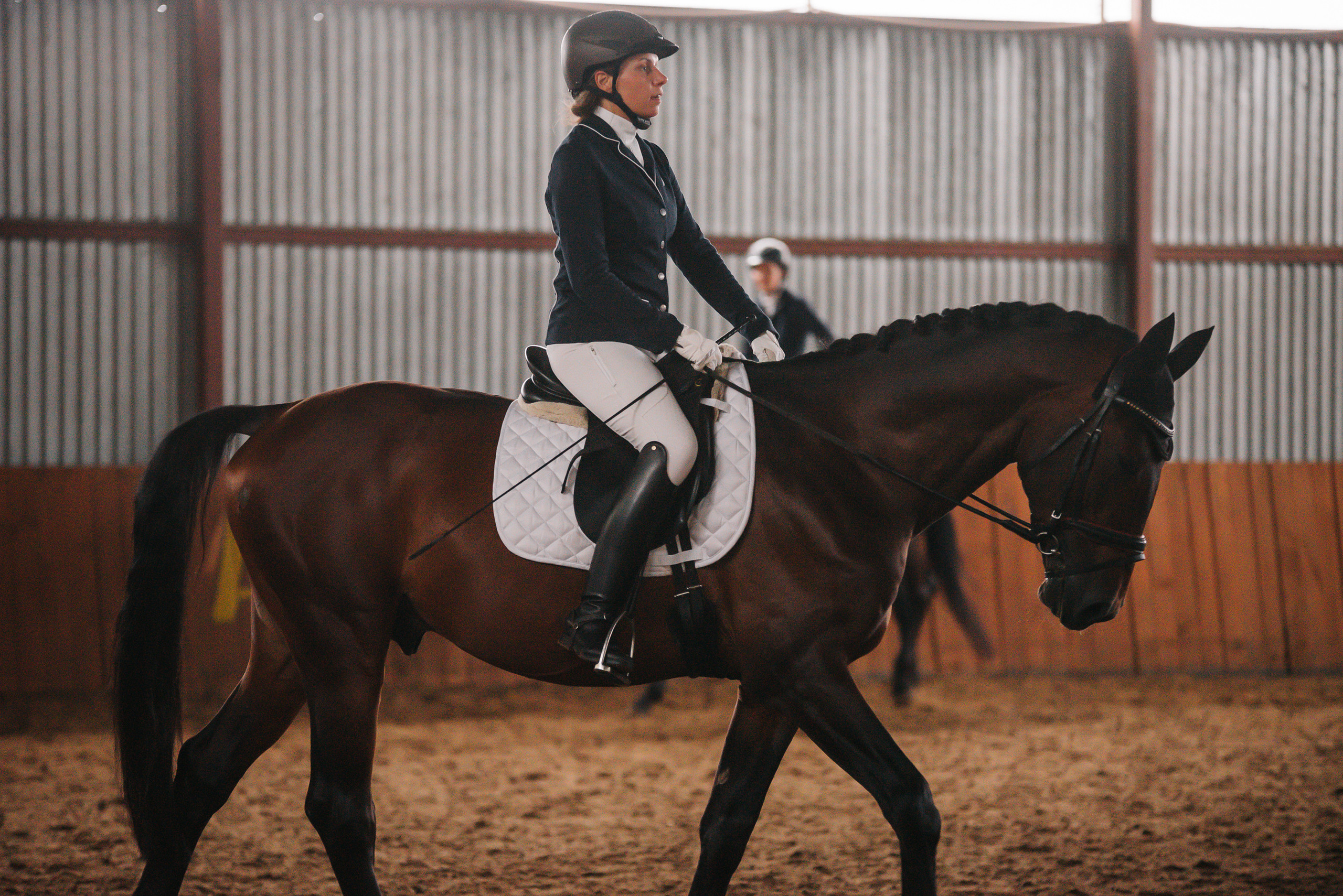 КСК Росинант. Клубные соревнования-выездка. Фотограф Рязань