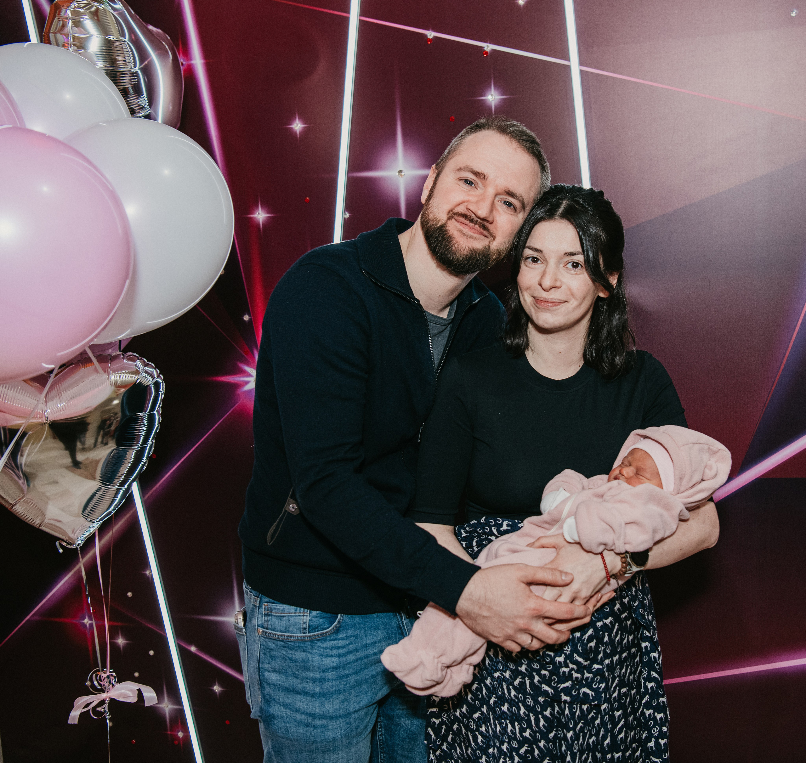 Выписка Дианы. 29 роддом. Фотограф на выписку из роддома в Москве и МО