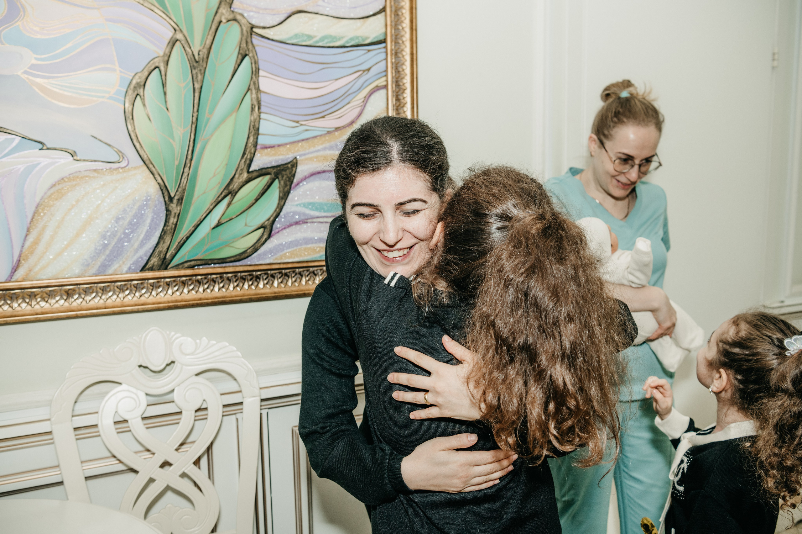 Выписка Вигена. Перинатальный центр в Балашихе. Фотограф на выписку из роддома в Москве и МО