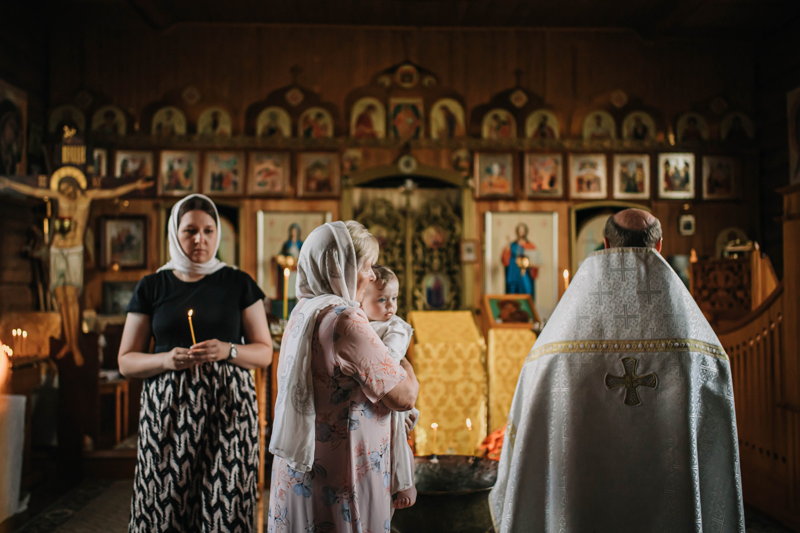 Крещение Мирославы. Фотограф Дарья Маташкова