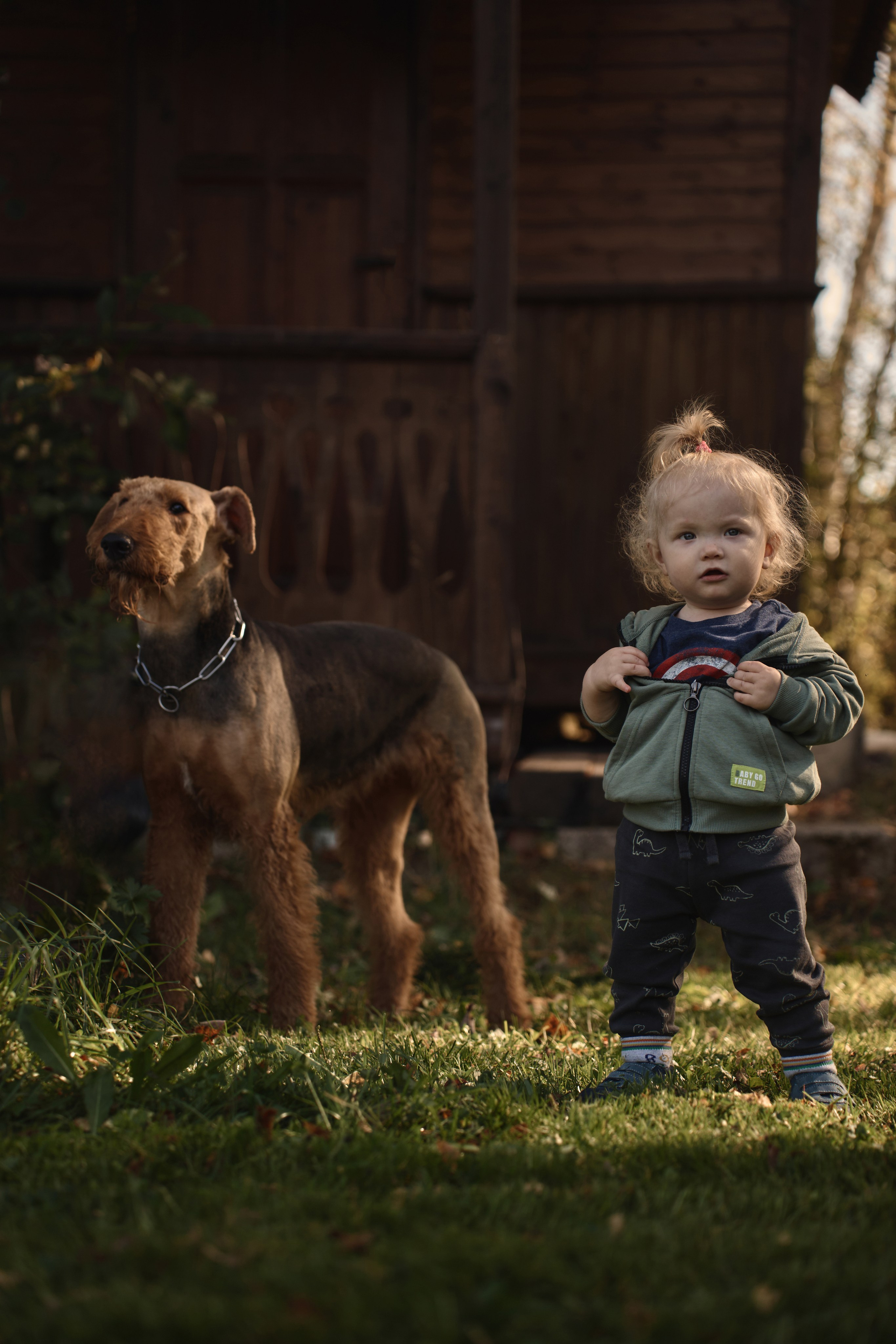 Семейный подряд по стрижке газона. Фотограф Женя Пашкина
