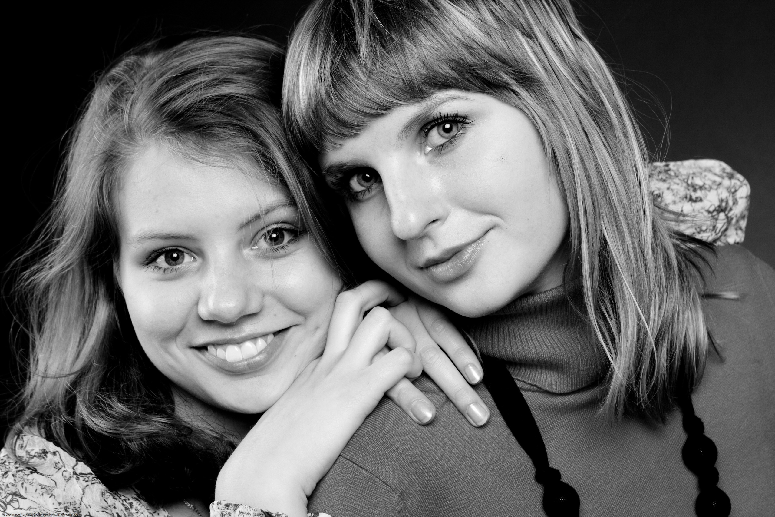 Оля и Наташа. Студия. Кучеров Евгений. Фотограф