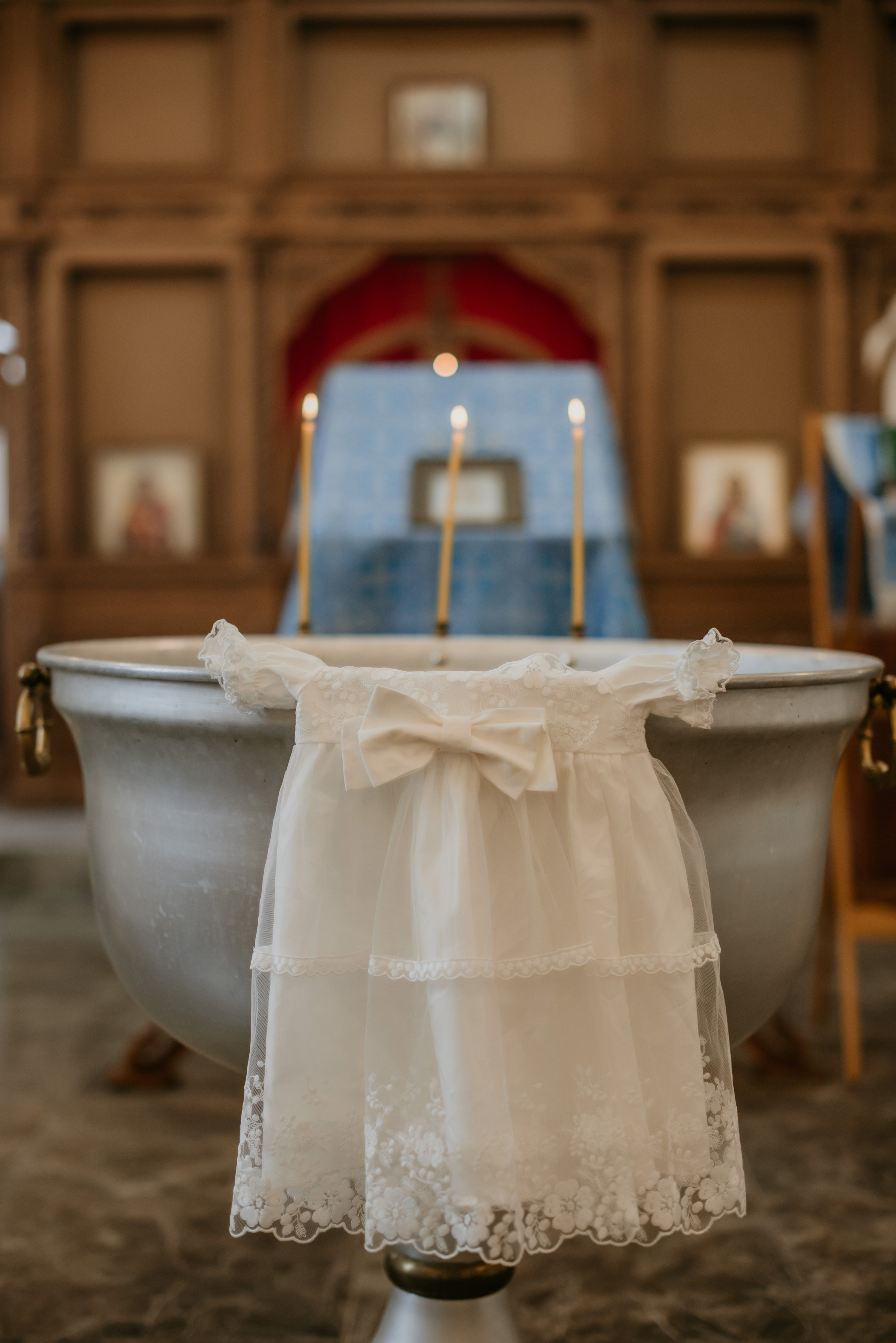 Таинство крещения Анны. Свадебный, семейный и портретный фотограф в Суворове Анастасия Седыкин