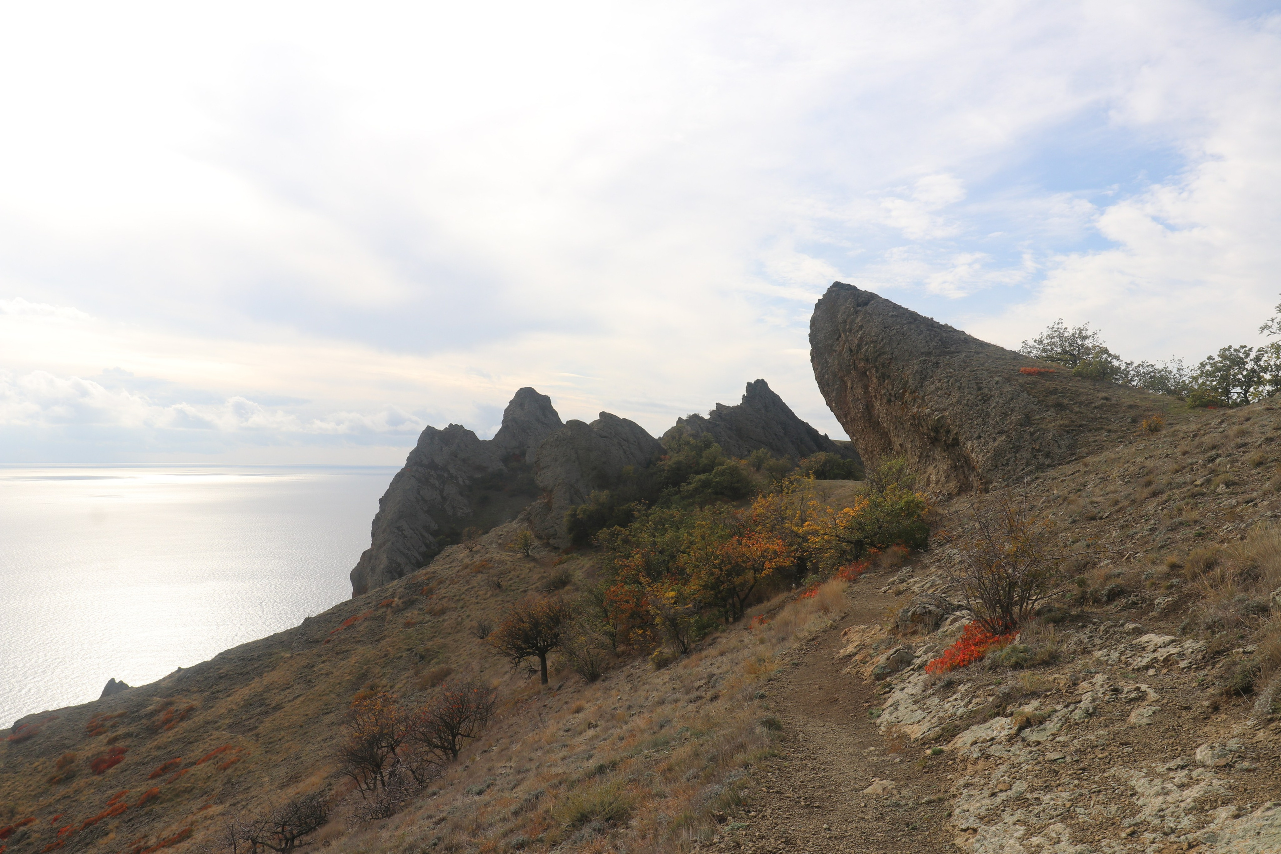 Крым. ЮБК (Судак, Карадаг). Ноябрь 2020. Путешественник-фотограф из Санкт-Петербурга Татьяна Свистулина