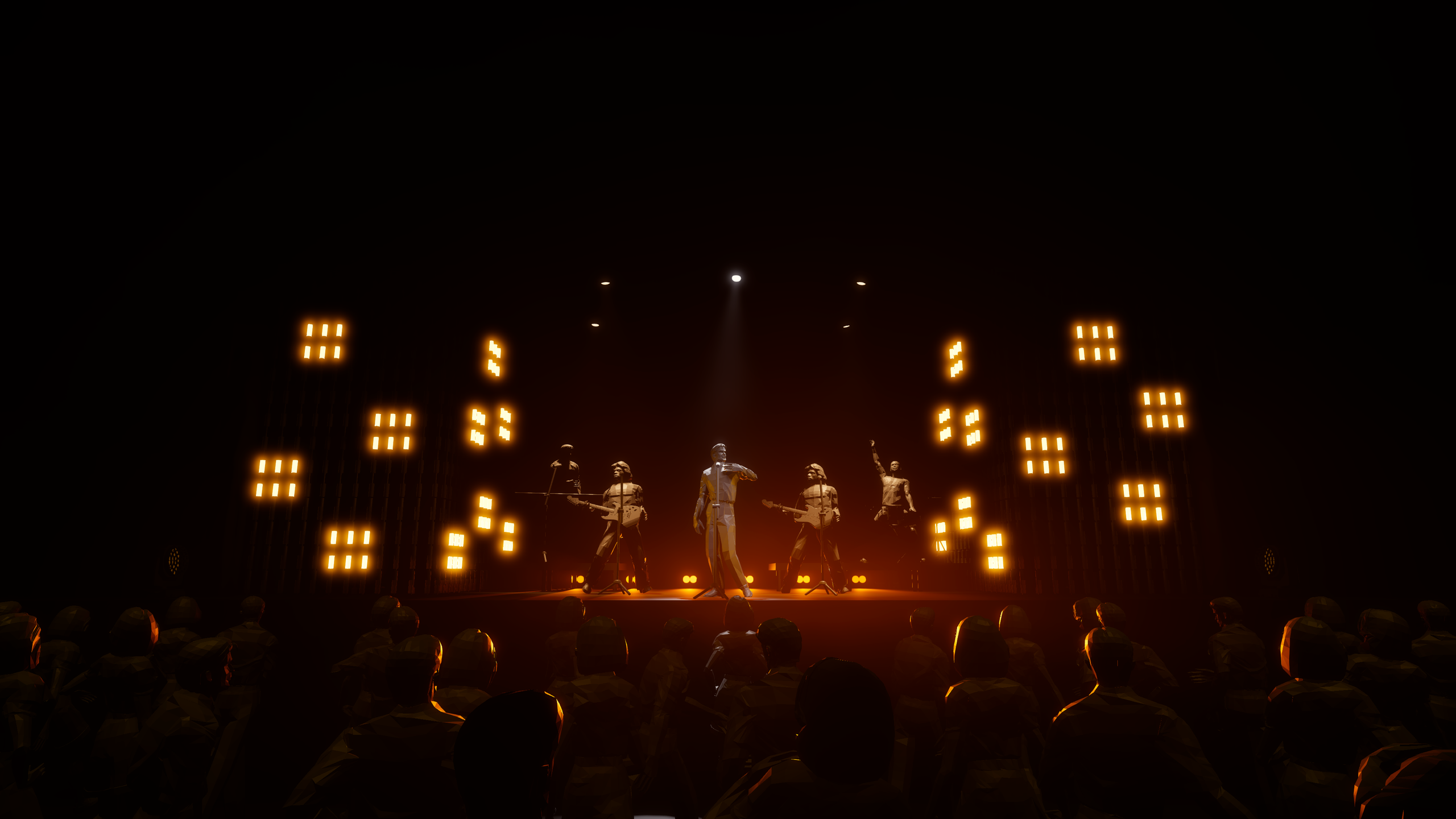 GLOWING CURTAIN. OOPS