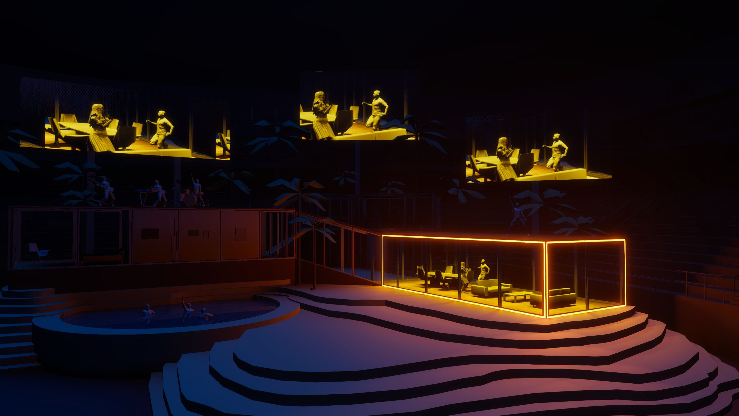 TROPICAL PARTY. OOPS