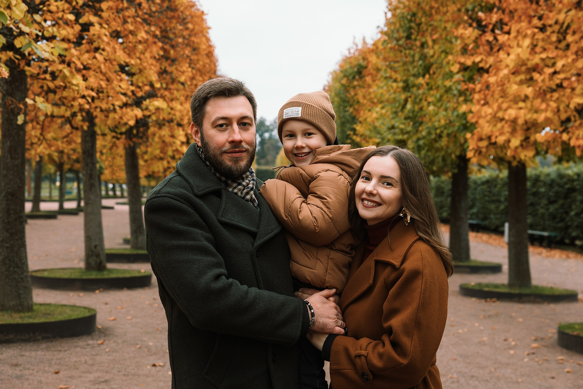 Семейный портрет в парке