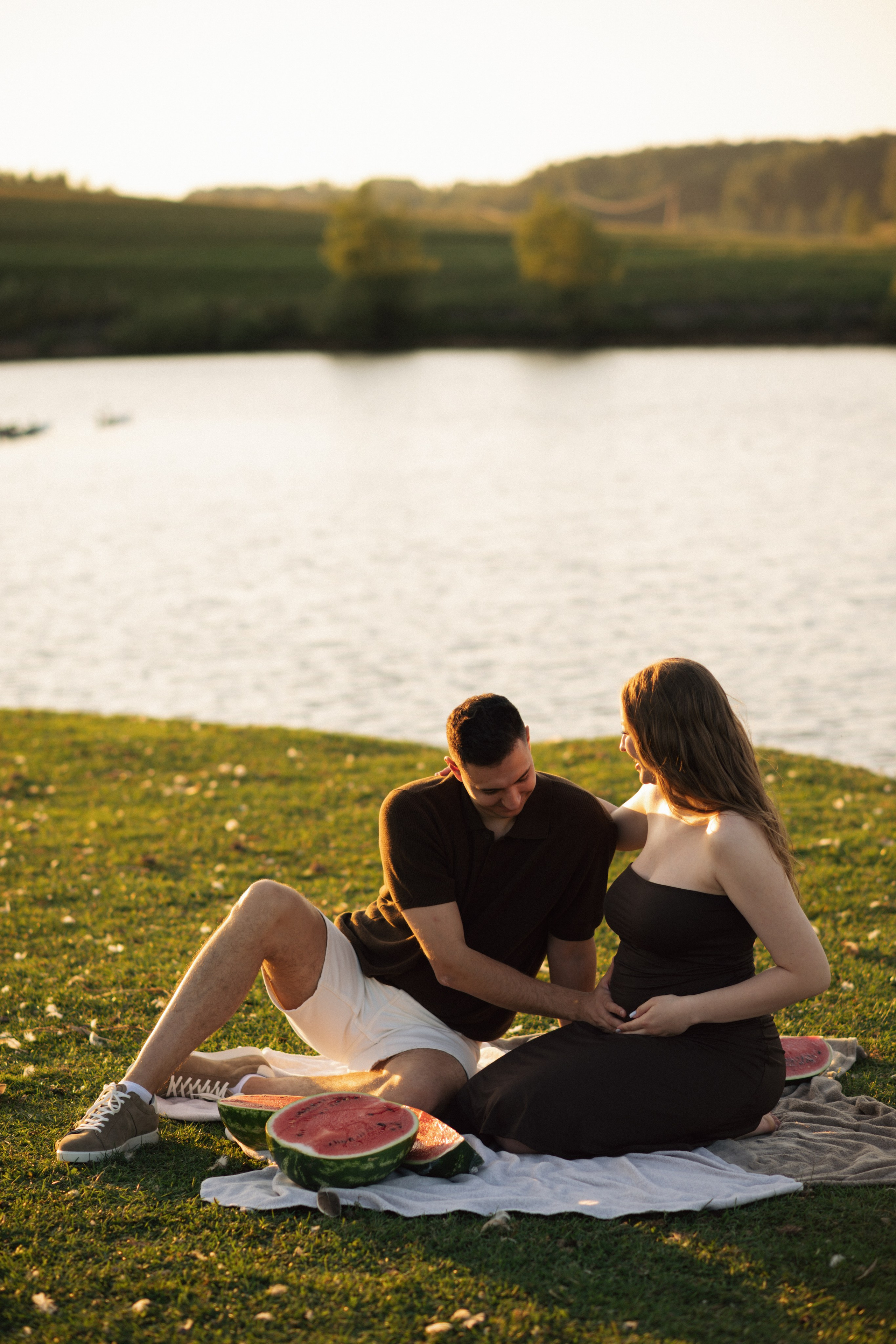 Август. Арбузы. Любовь. Свадебный и портретный фотограф в Брянске и Москве Алина Химушкина