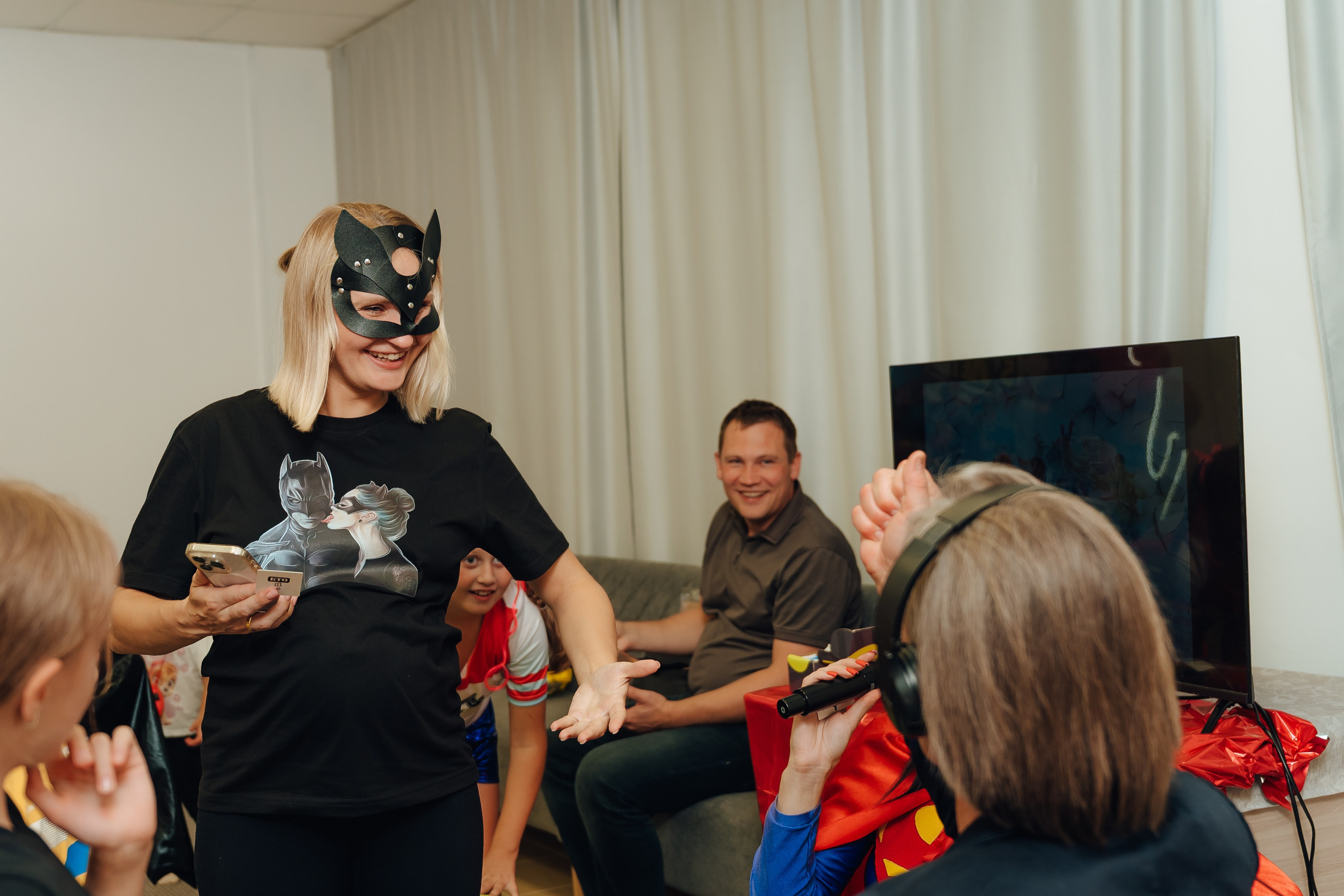 Праздник Льва в Мультифокс. Детский и семейный фотограф Катерина Мишина