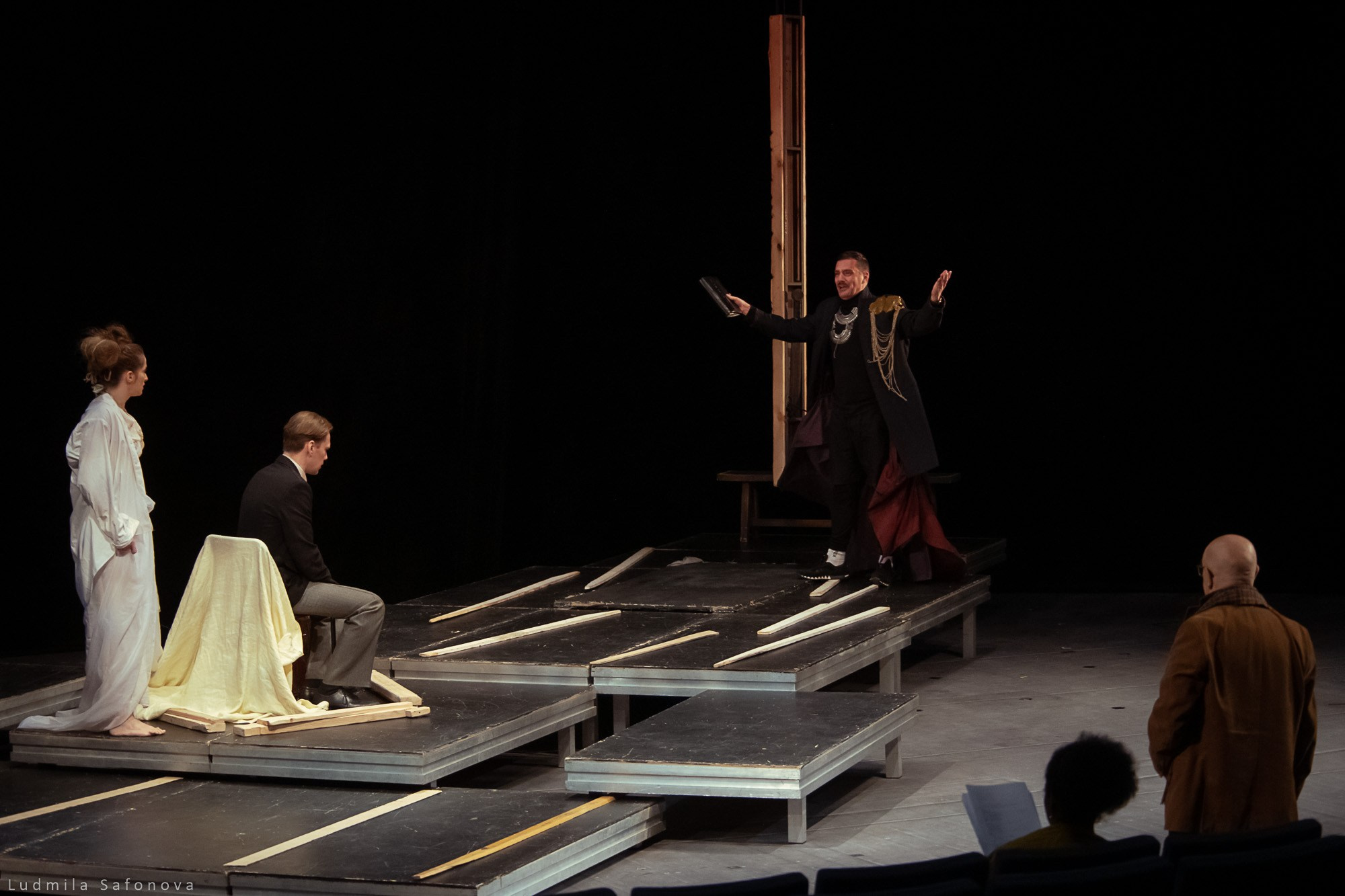 Театр Эрмитаж. Репетиция спектакля «Гамлет. Путь к отцу». Режиссёр Михаил Левитин. Lucytheatre