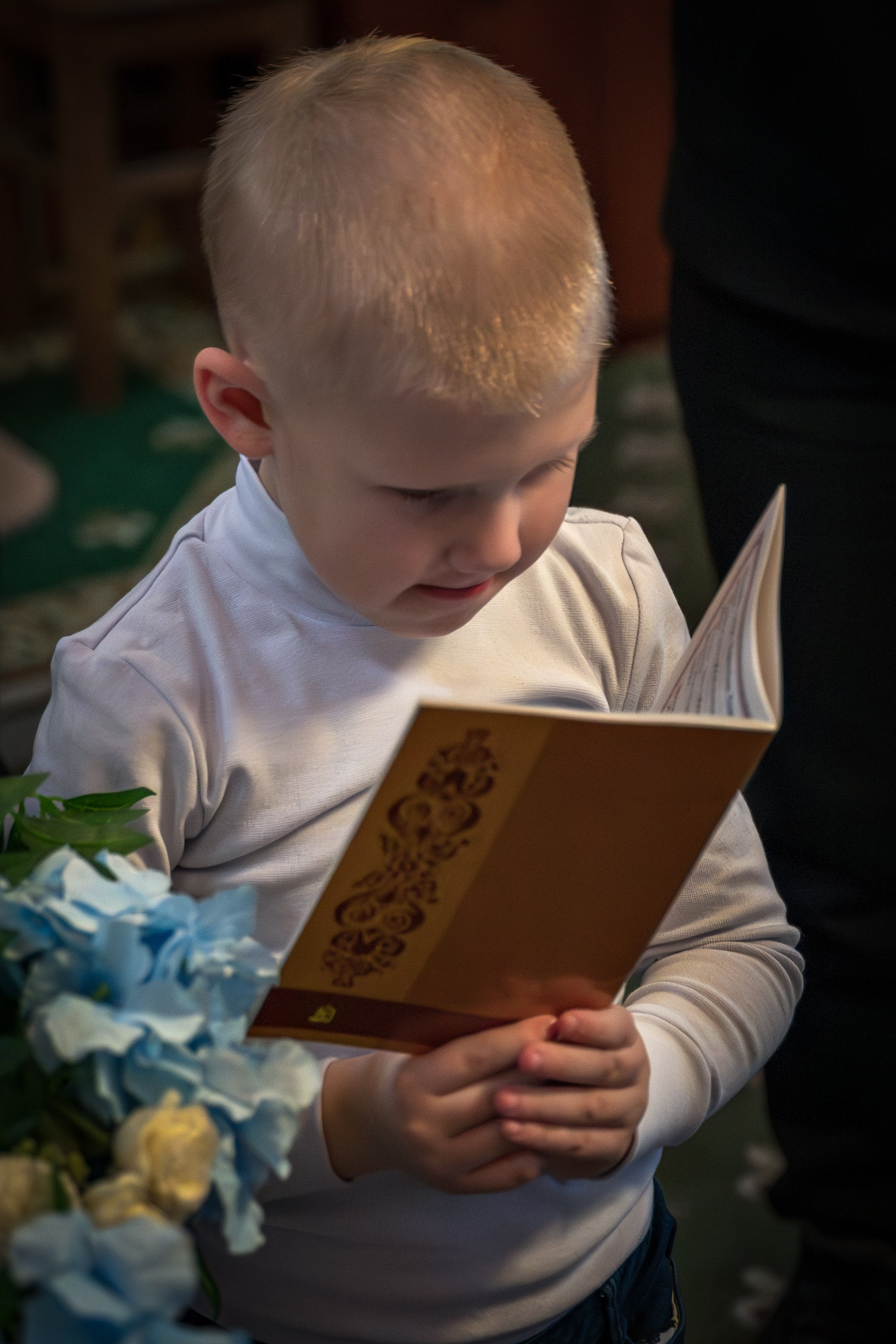 Крещение в Никольском храме д. Островцы