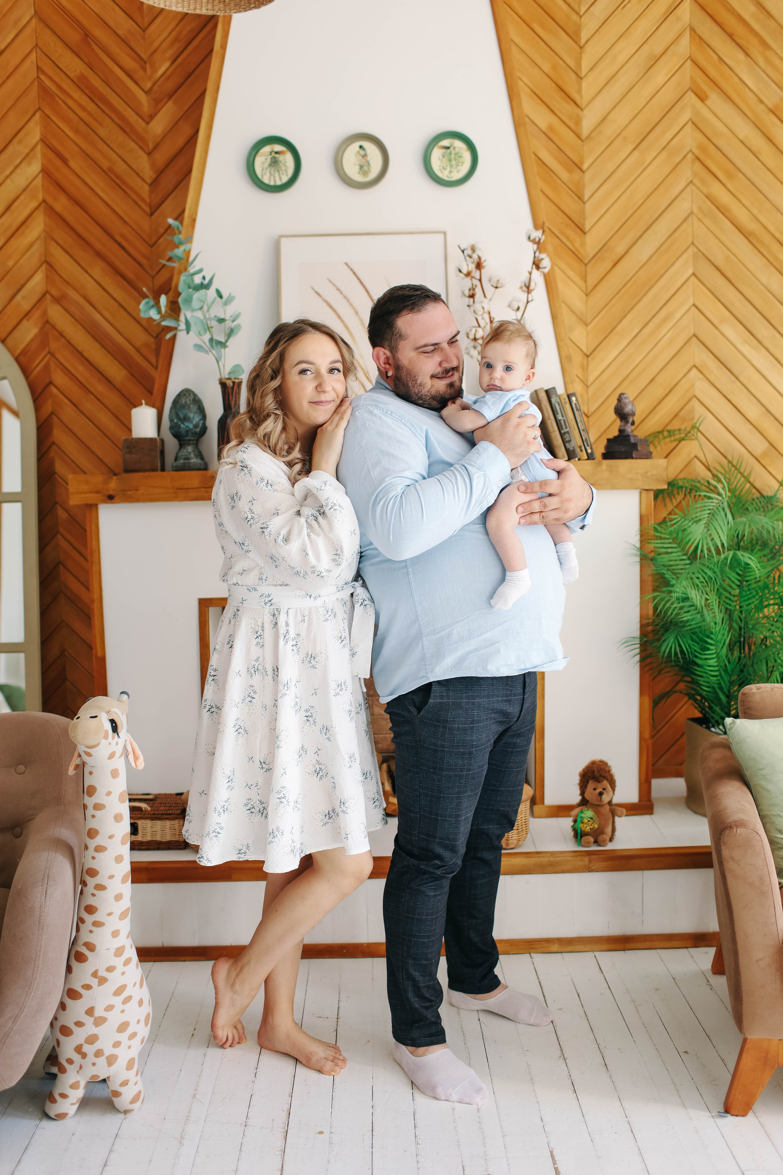 Семейная фотосессия с малышом. Семейный и свадебный фотограф в Пензе Валерия Филюкова