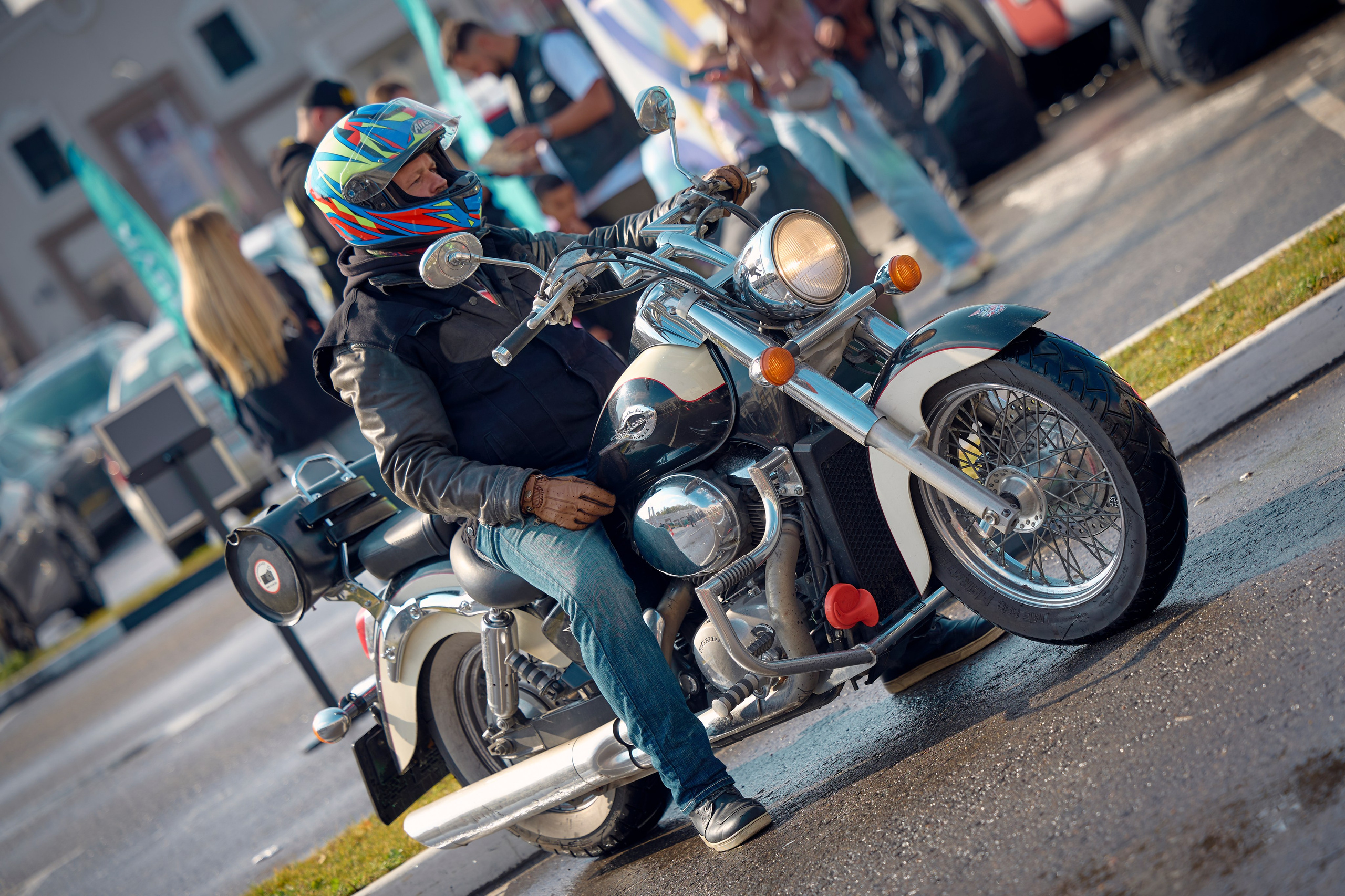 29.08.2024 Закрытие мотосезона True Bankers. Виктория Ахмылова. Фотограф в Москве