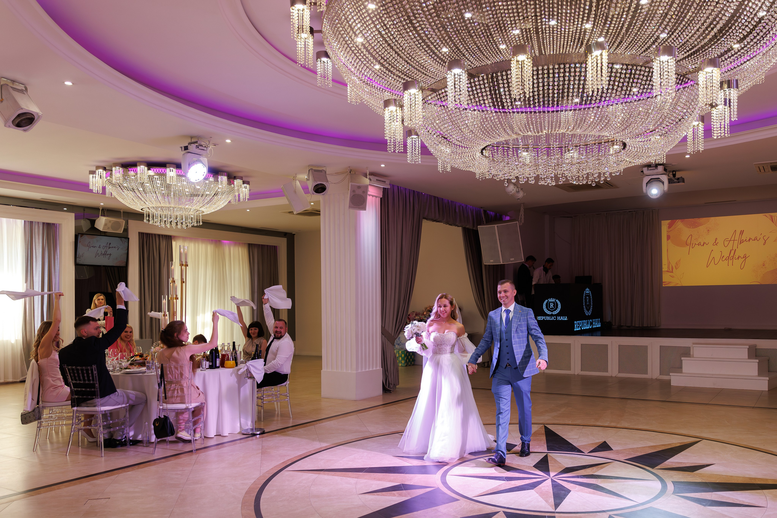 Свадьба в Москва сити и в ресторане Republic Hall. Свадебный фотограф Москва и МО Сергей Киржаев