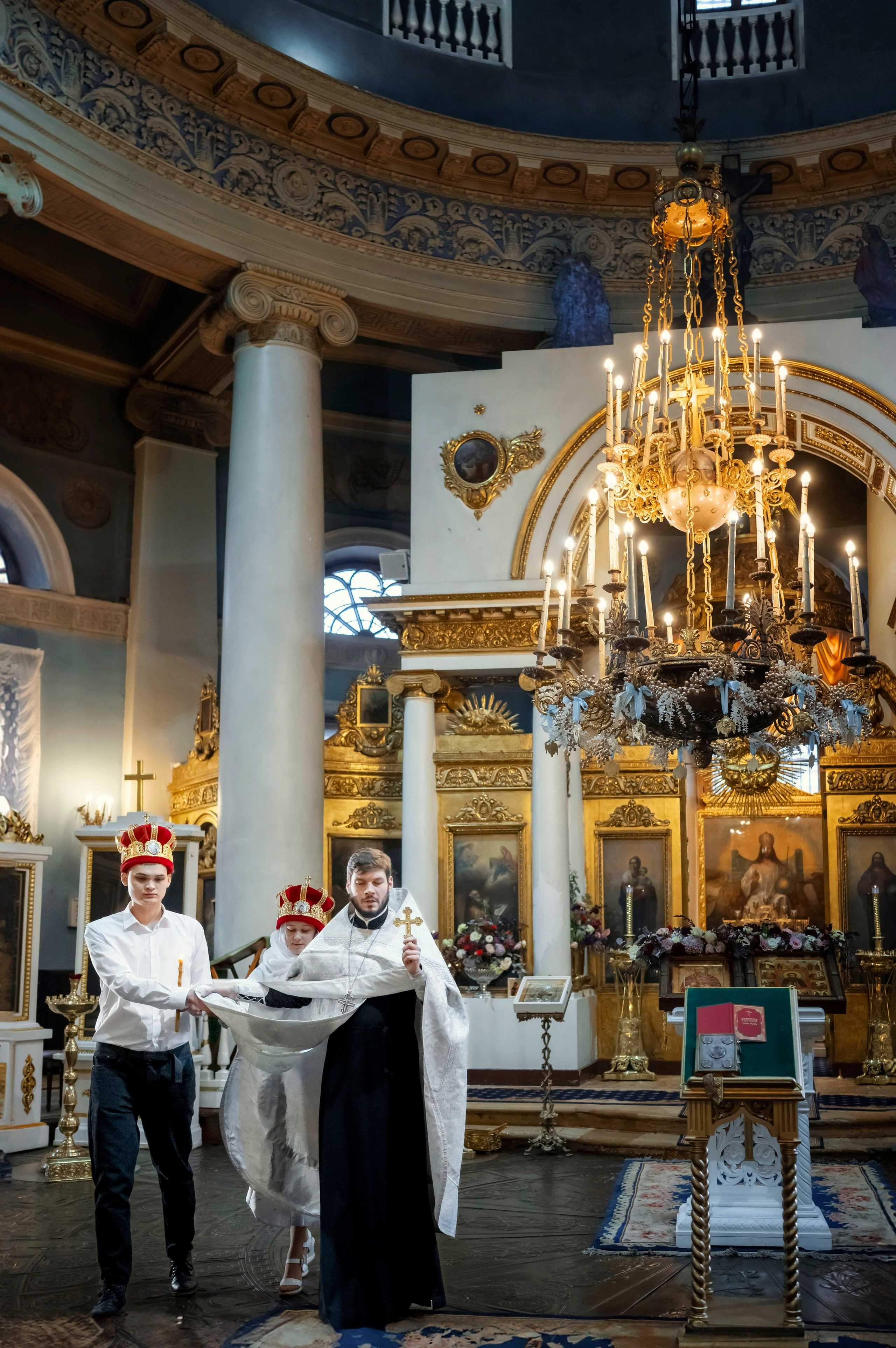 Венчание в храме Всех скорбящих радость. Семейный фотограф в г. Воскресенск Наталия Молева