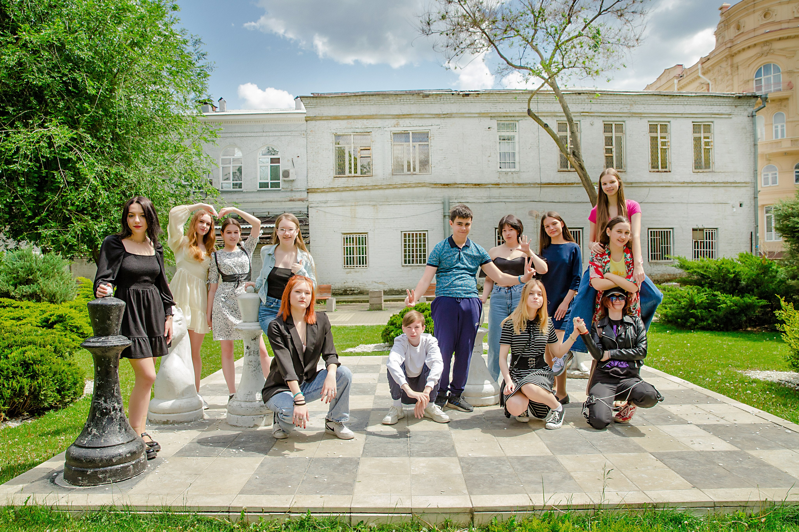 Фотосессия Гимназия 36 Класс 9В. Современные Выпускные Альбомы в Ростове-на-Дону