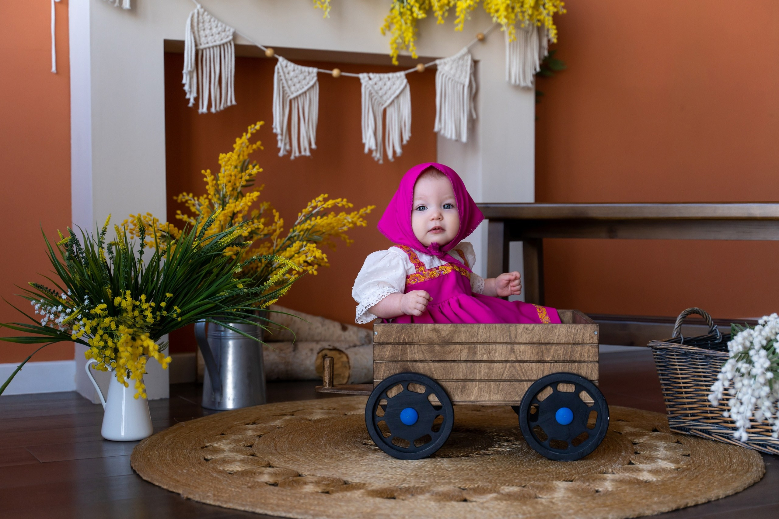 Фотопроект Маша и Медведь. Фотостудия Малина в городе Улан-Удэ. Фотограф Ирина Жарникова