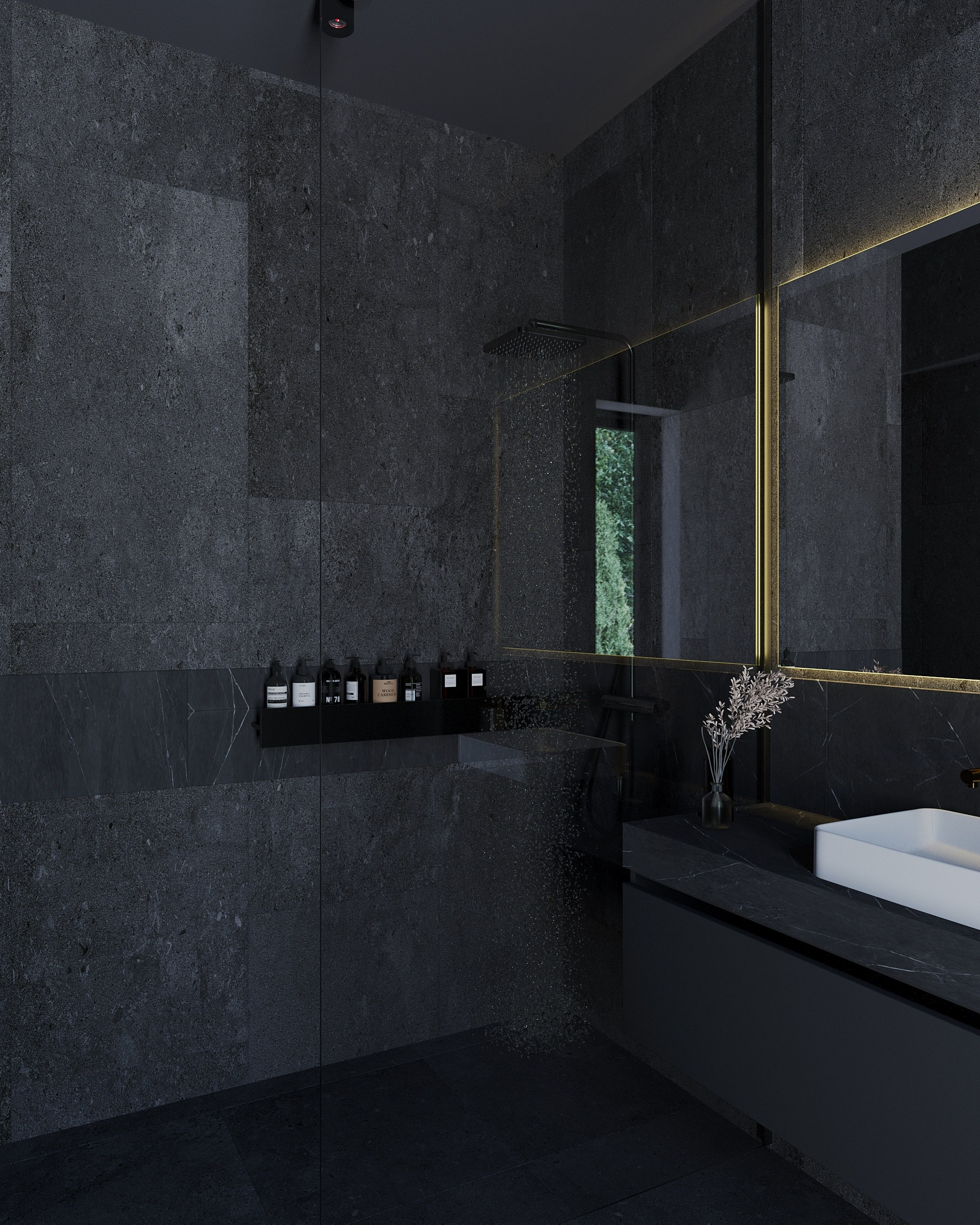 Дизайн-проект частного дома ст-ца Калужская. Дизайн интерьеров, 3D визуализации