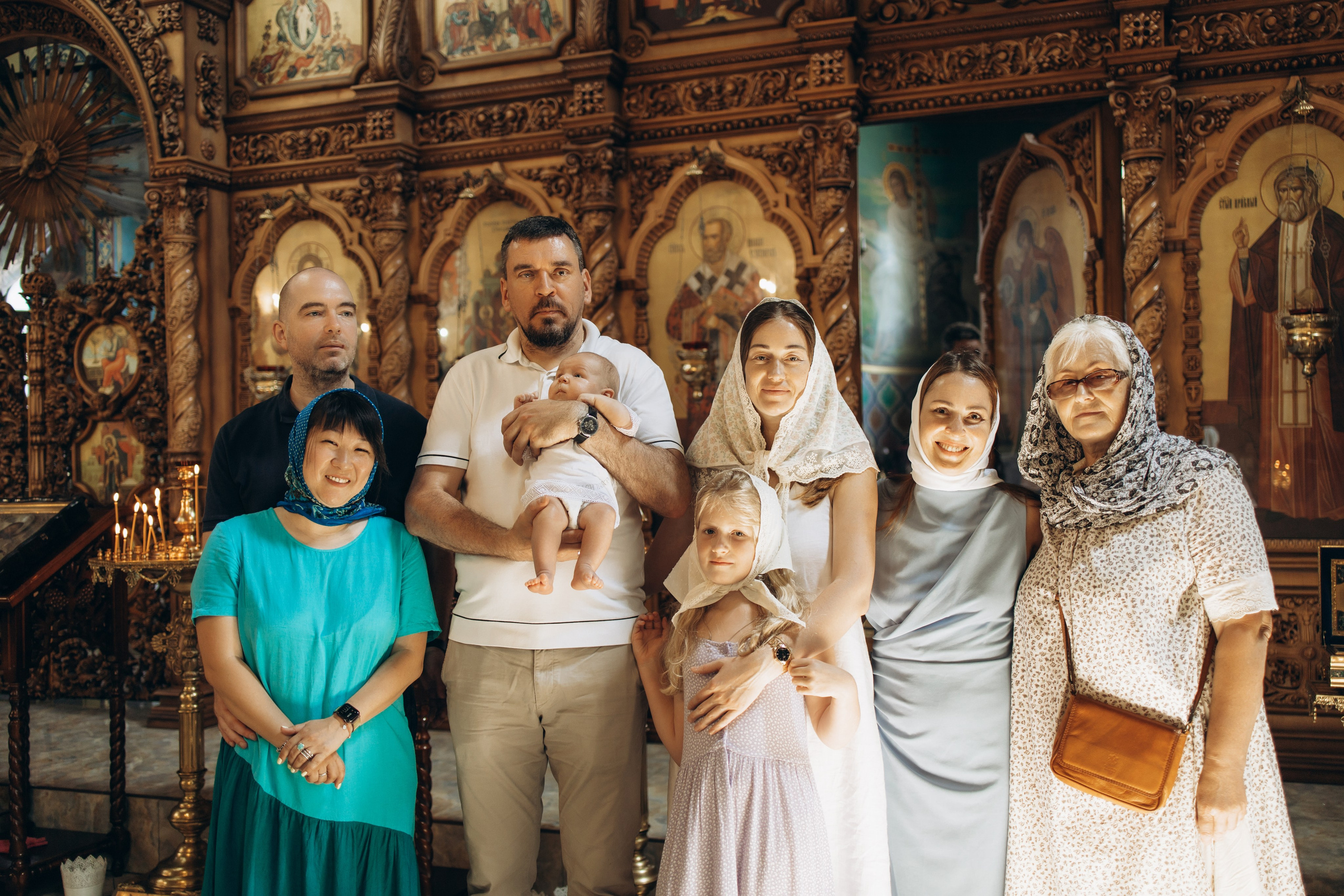 Крещение Ивана. Самый теплый фотограф в Краснодаре Рябоконь Ксения