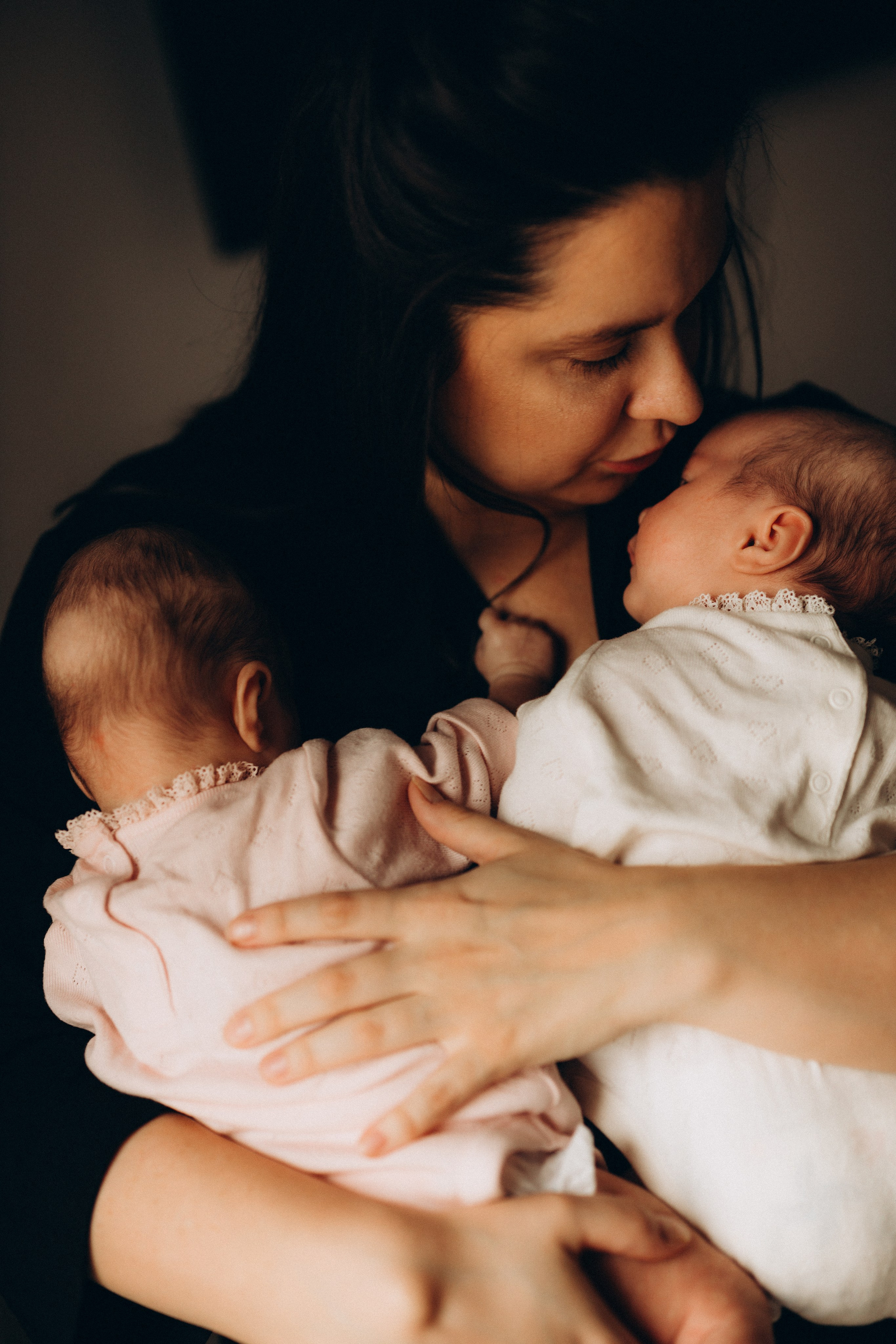 Маша и Варя 2 месяца. Евгения Пелипас