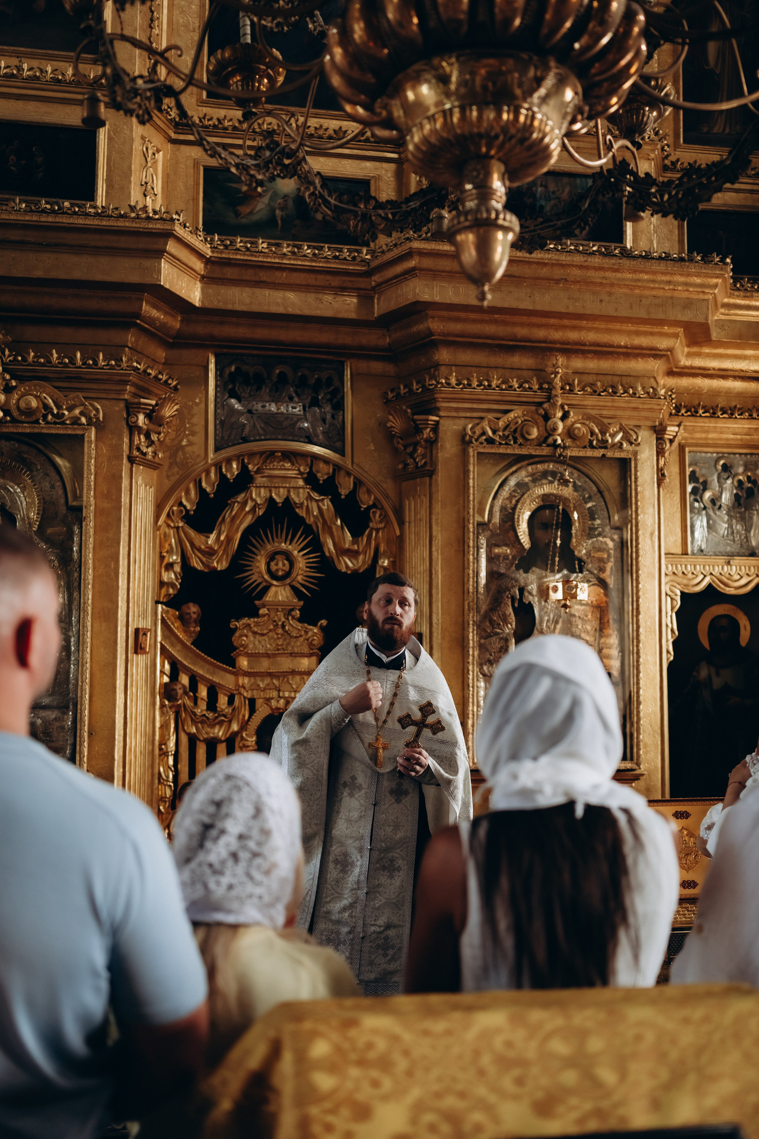 Таинство крещения Василисы. Евгения Пелипас