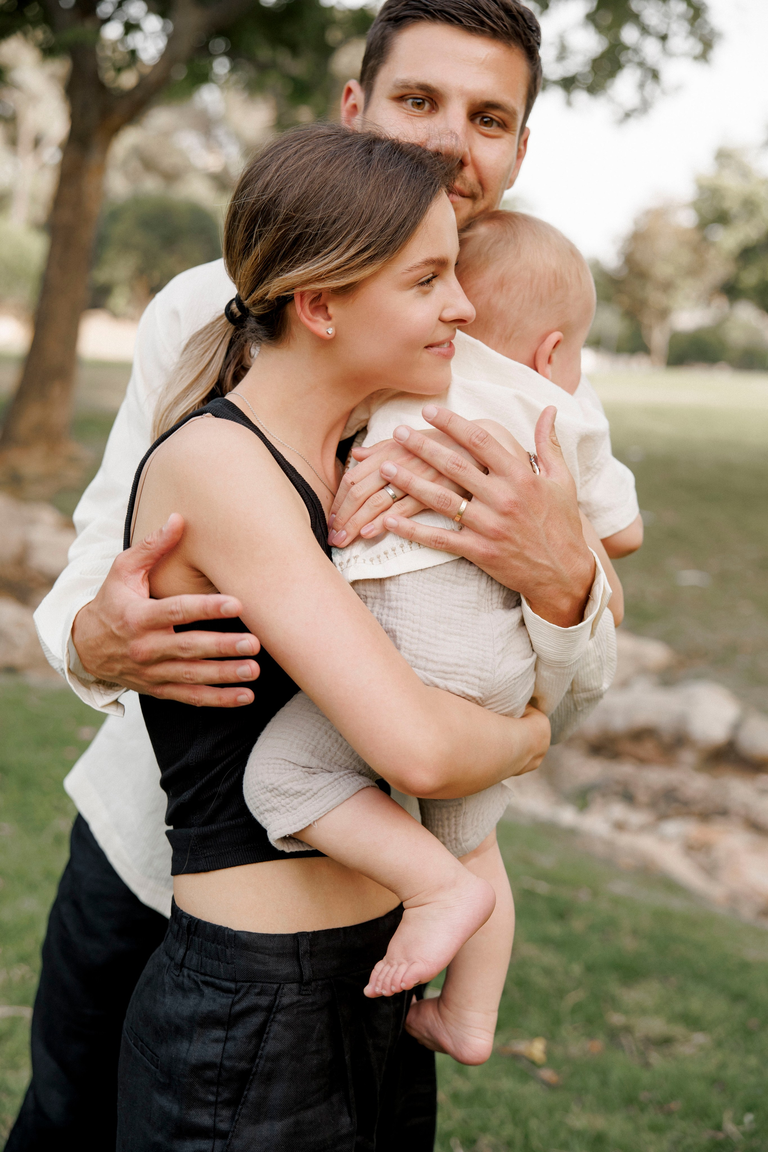 One year old at home. Wedding and family photographer