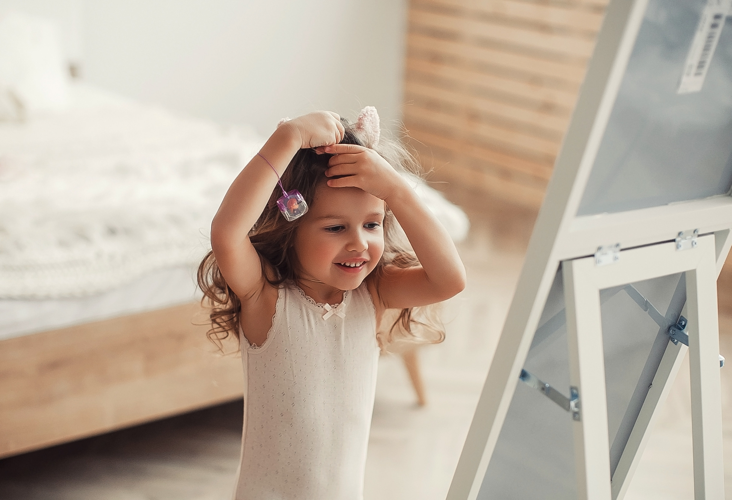 Нежная новогодняя фотосессия. Женский и контент фотограф в Москве. Алла Поломарь