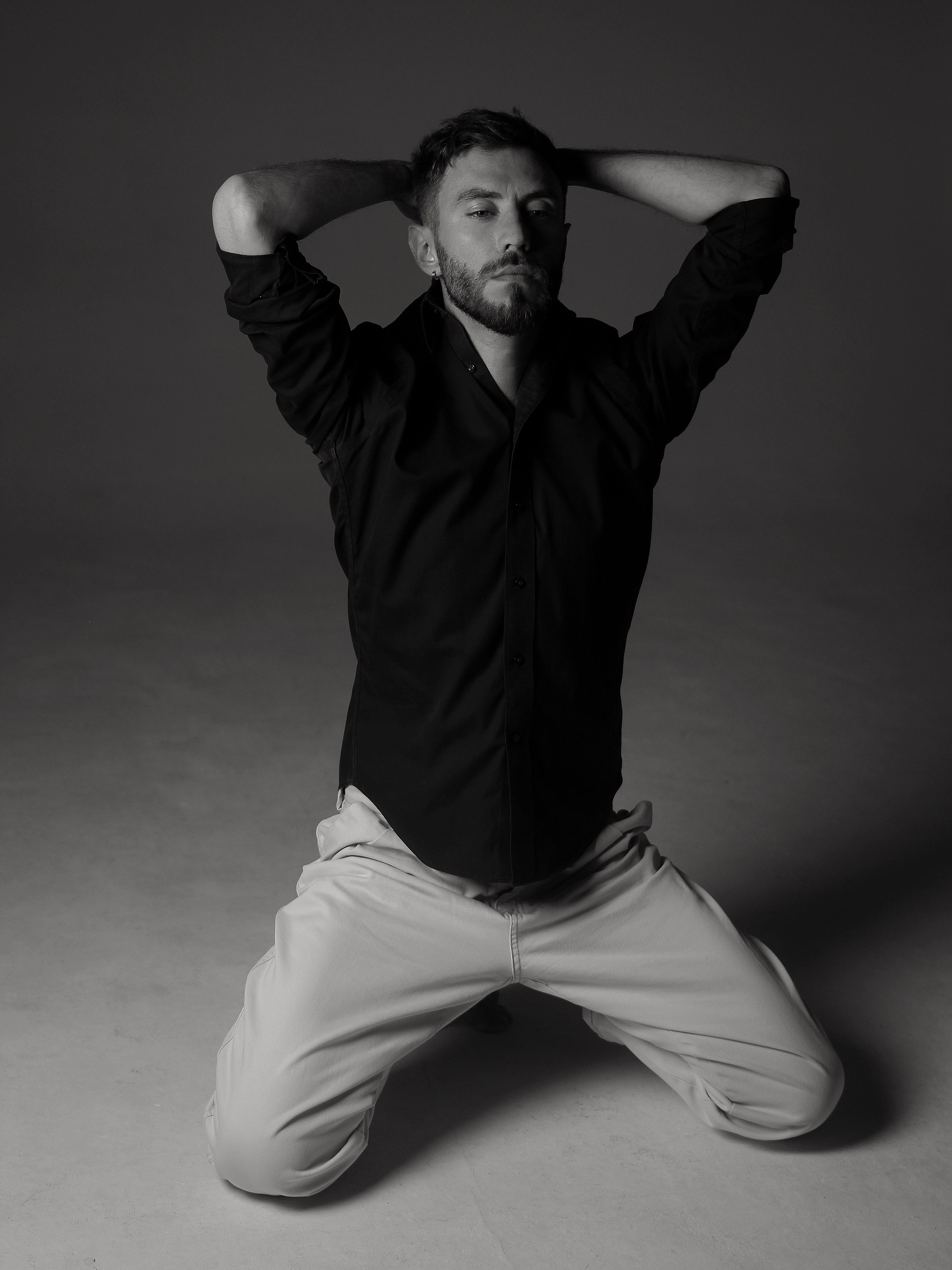 Иван, студия VOGUE. Photography Eva