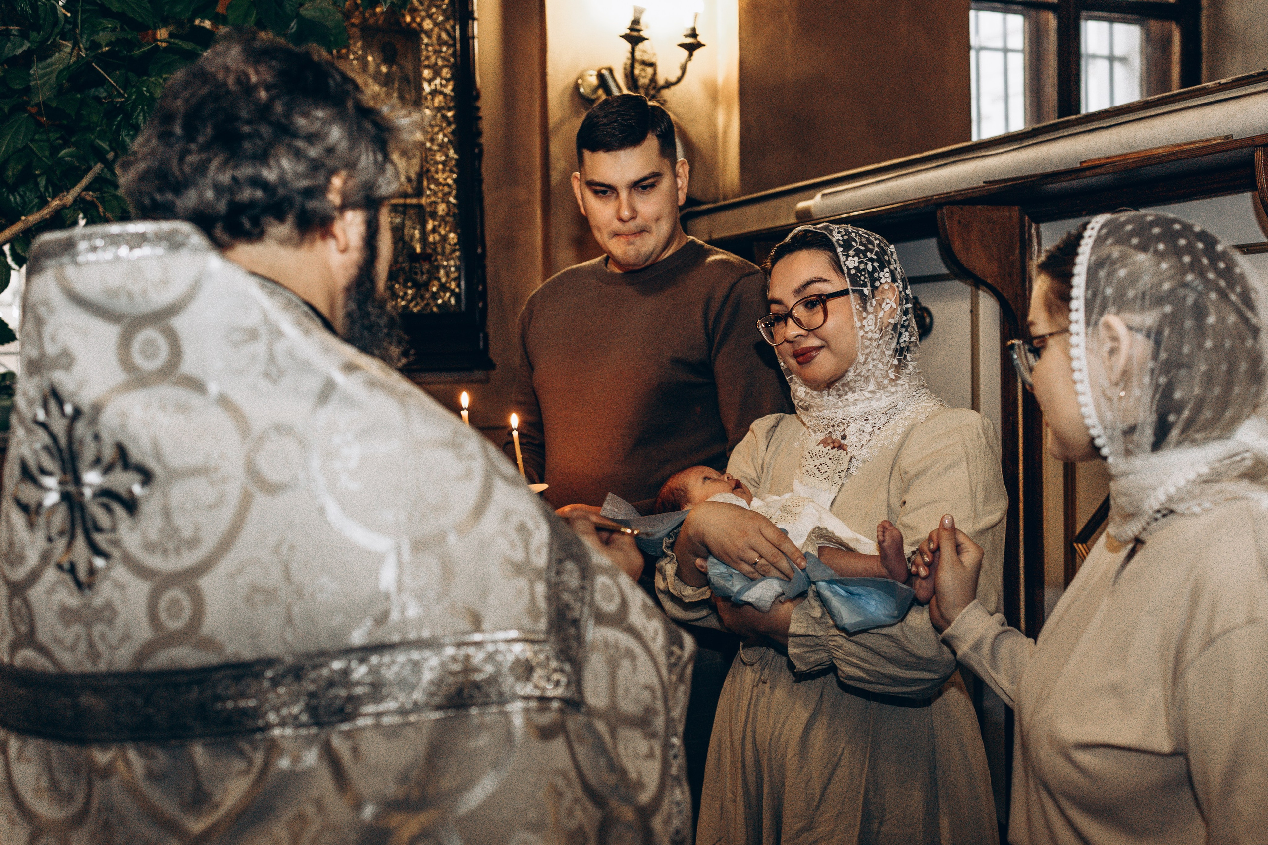 Крещение в Храме Воскресения Словущего в Даниловской Слободе. Главная