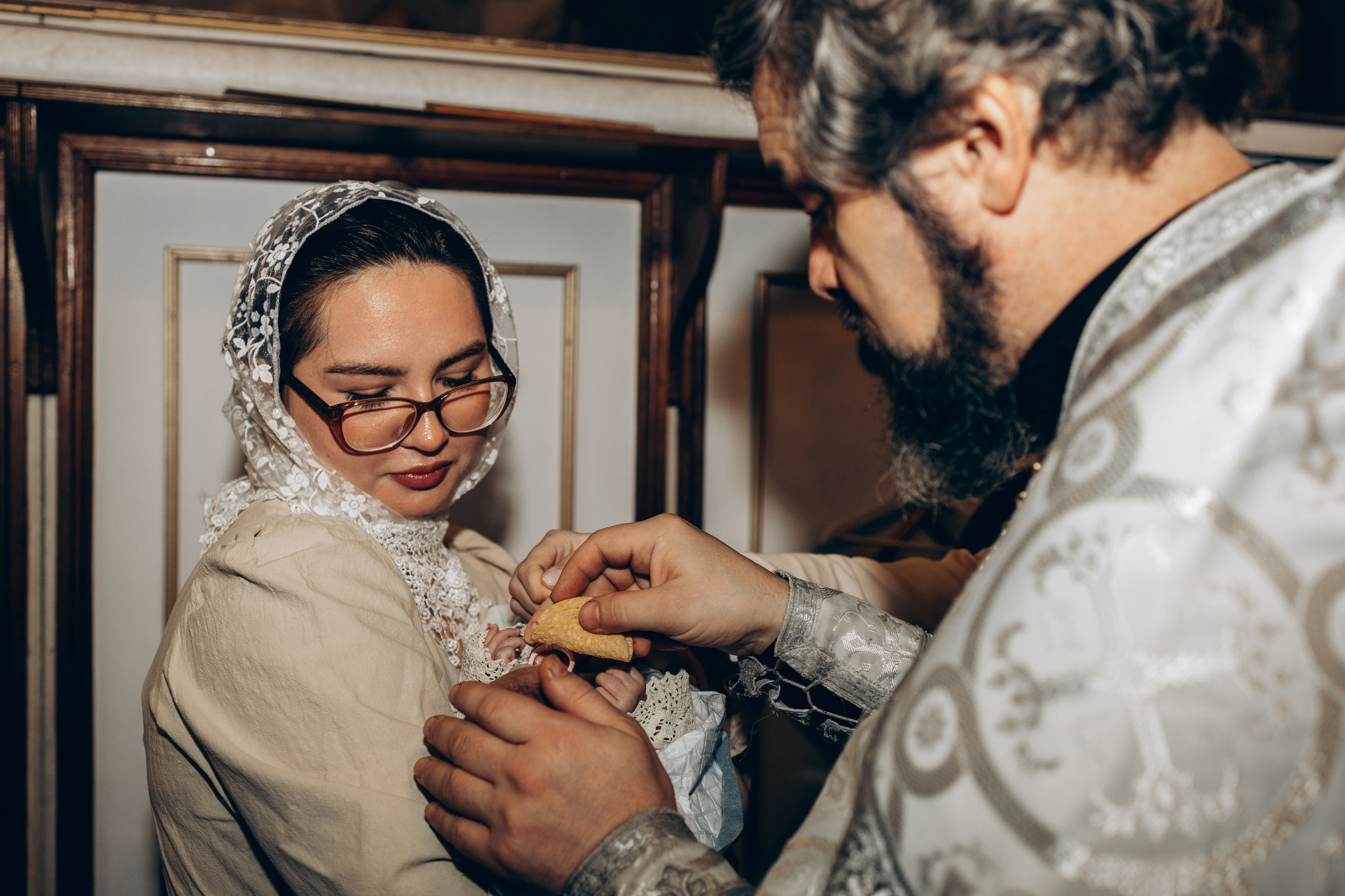 Крещение в Храме Воскресения Словущего в Даниловской Слободе. Главная