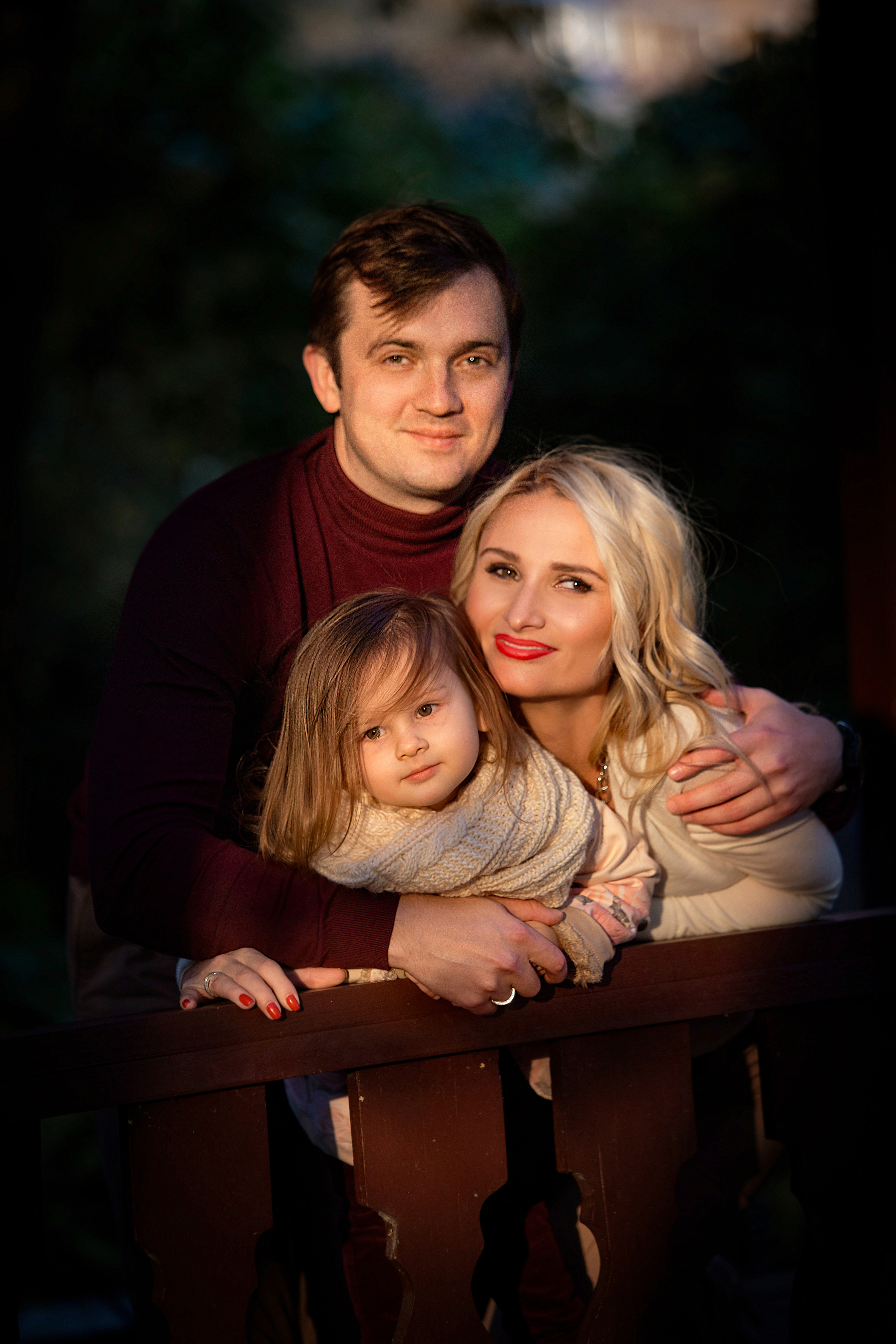 СЕМЬЯ. ПРИРОДА. Андрей, Ольга, София. Фотограф в Москве Оксана Цехмистер