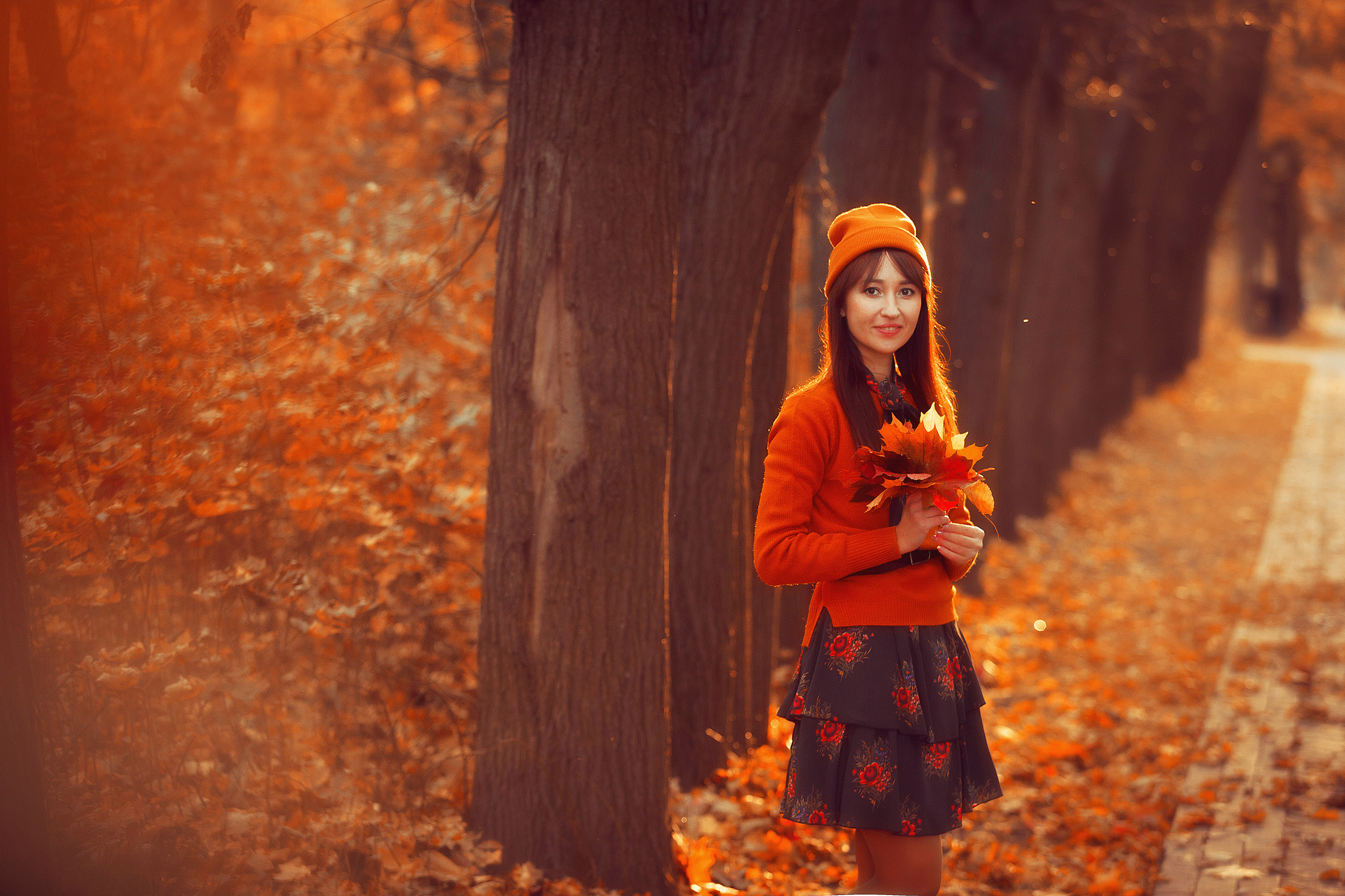 ПРИРОДА Женский портрет. Фотограф в Москве Оксана Цехмистер