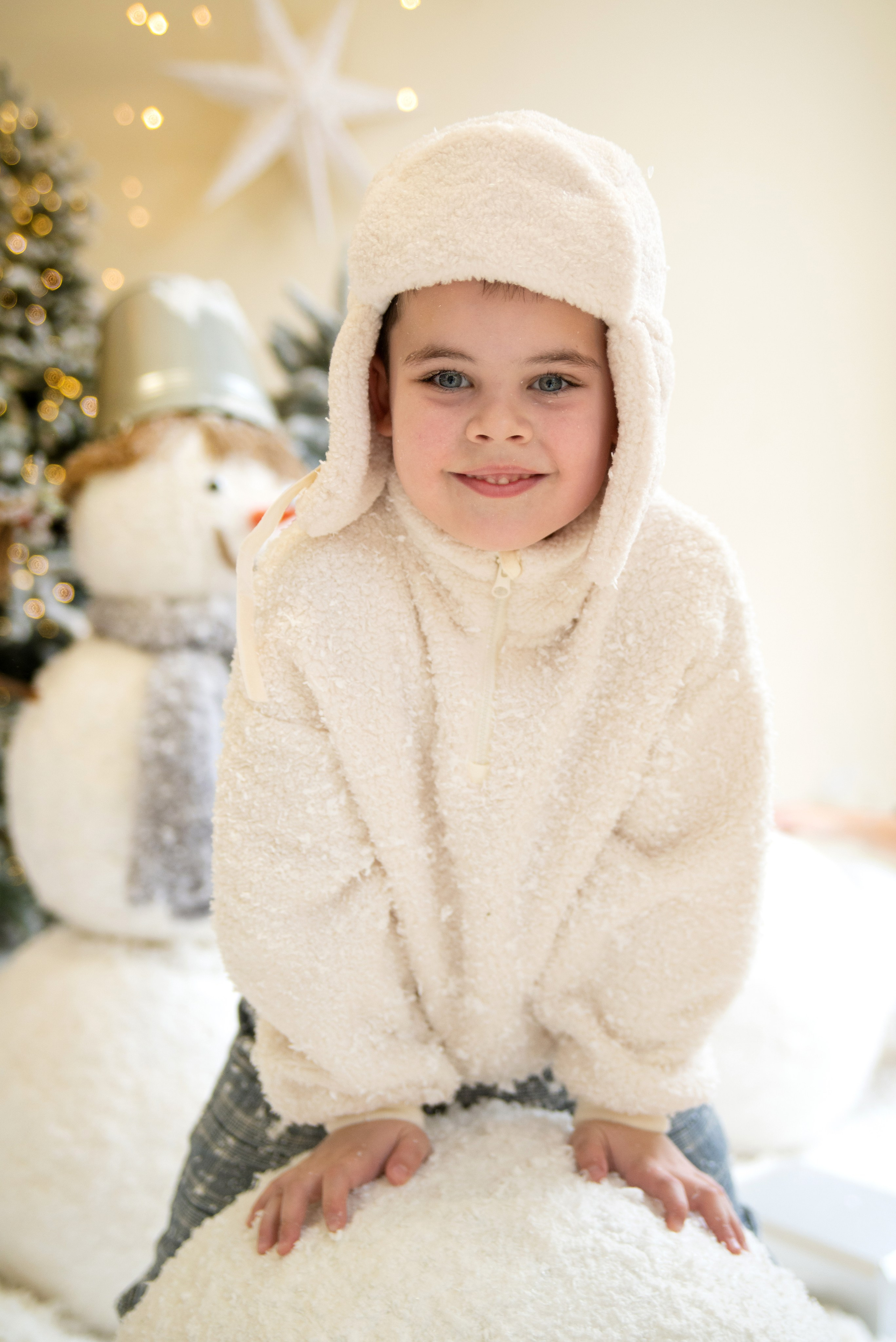 Дети в снежной студии. Фотограф и дизайнер в Москве Екатерина Лобачева