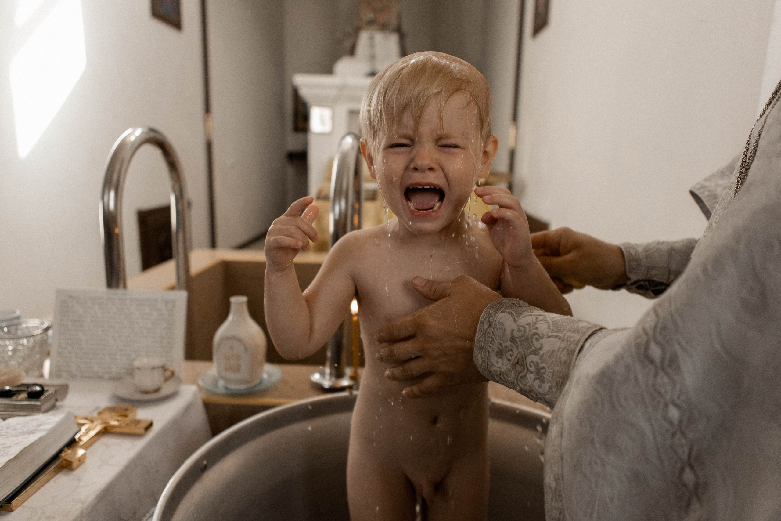 Таинство Крещение. Фотограф в Крыму Богдана Захарчук