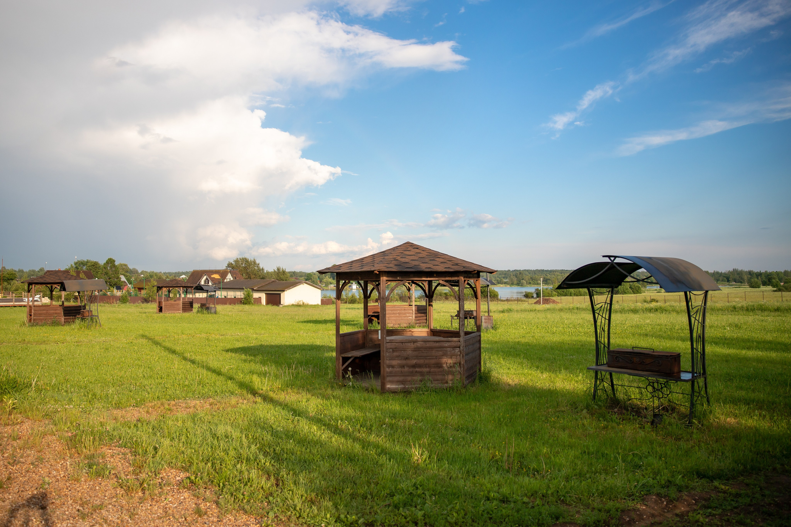 База отдыха в Тверской области. Территория. Фотограф недвижимости и контент-съемки в СПб