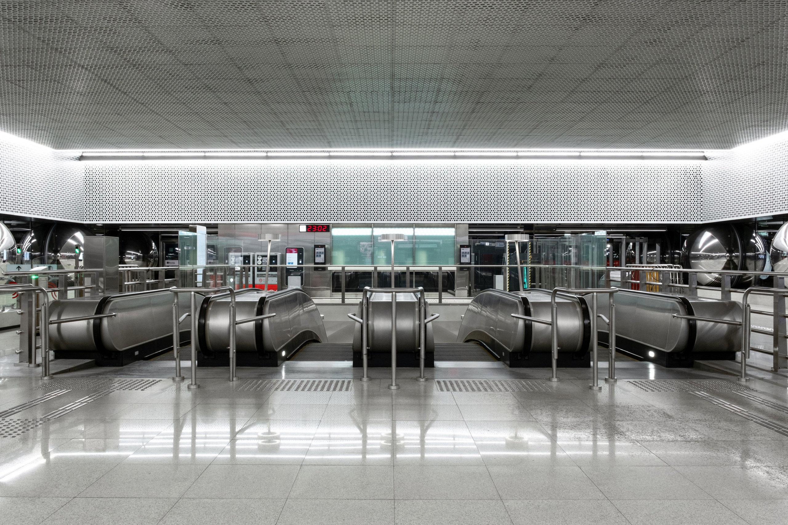 Станция БКЛ «Марьина роща». Михаил Мулач | Архитектурный фотограф