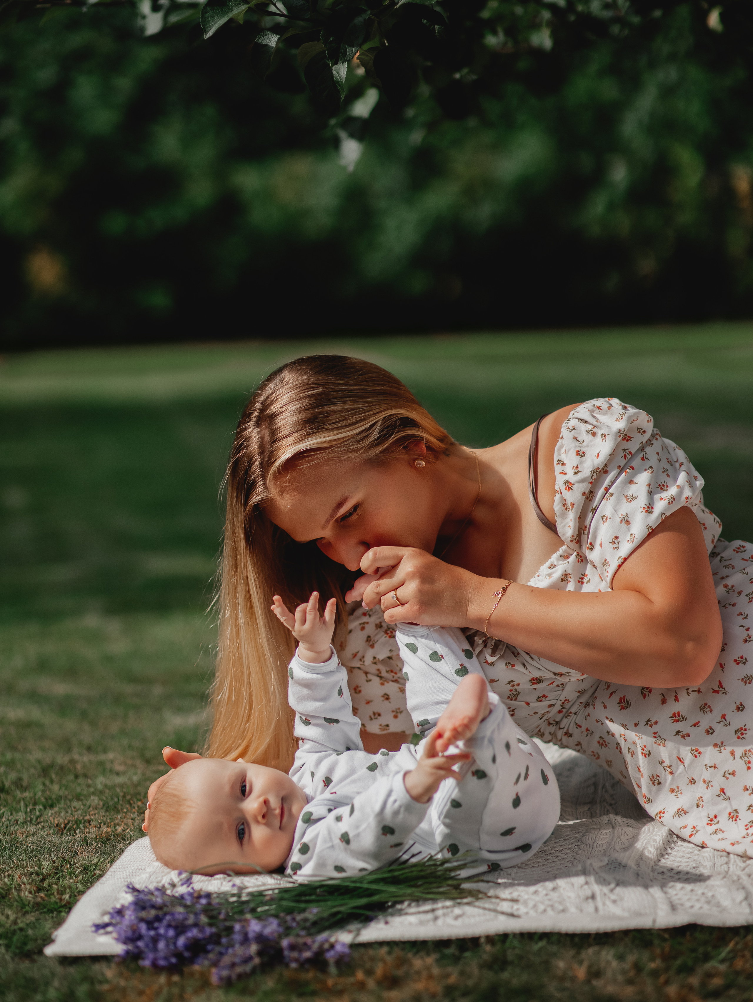 Летний день в саду. Семейный фотограф в Санкт-Петербурге Ирина Иванова
